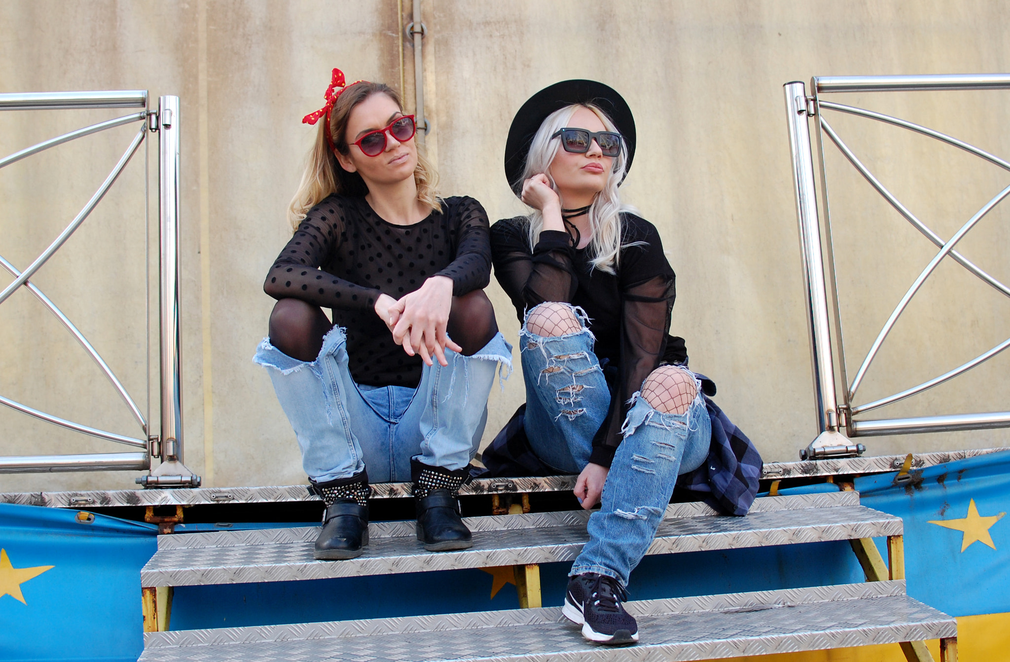 Nikon D40 sample photo. Rock black girls photography