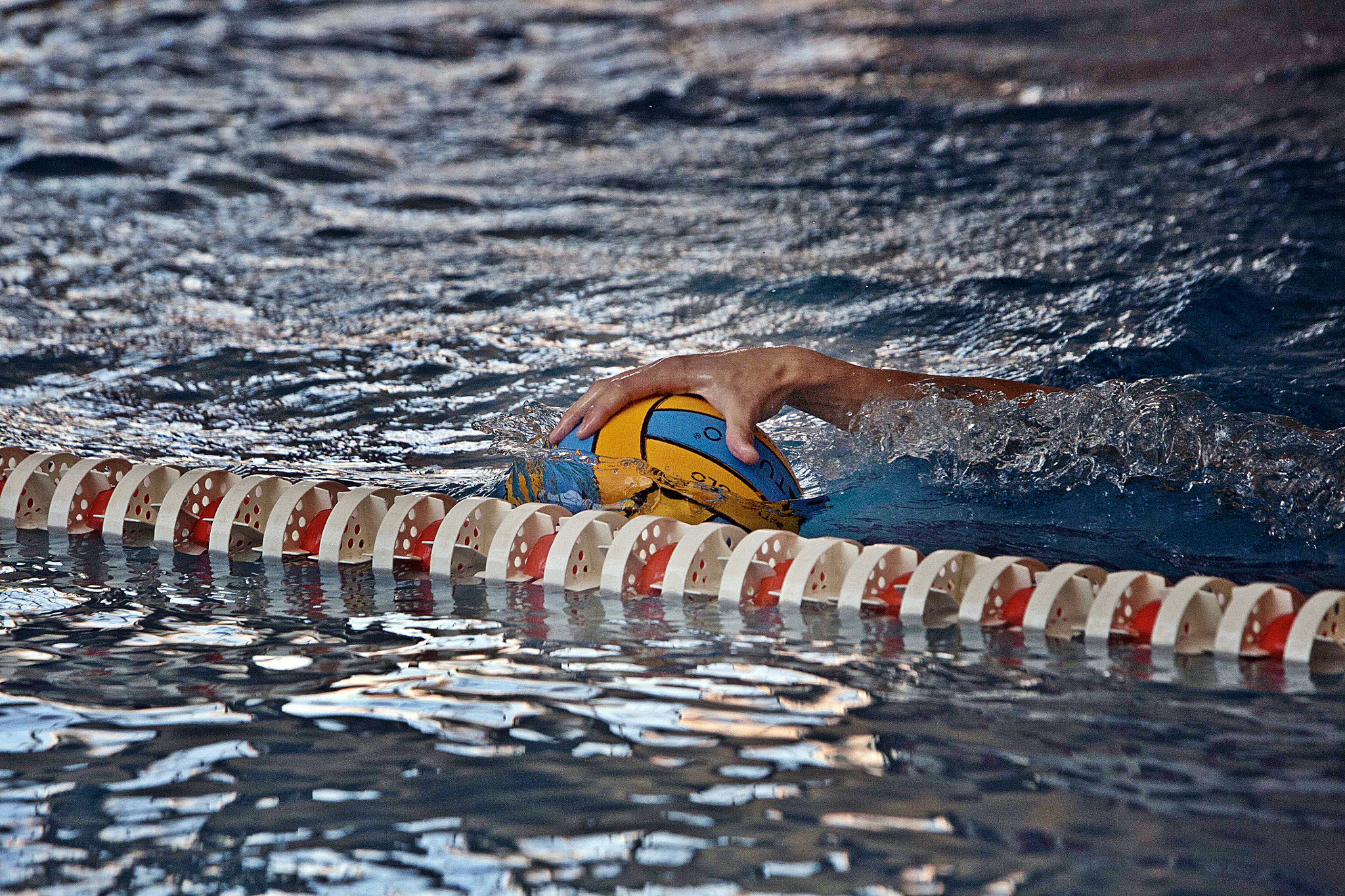 Canon EF 70-200mm F2.8L IS USM sample photo. Ball and hand photography