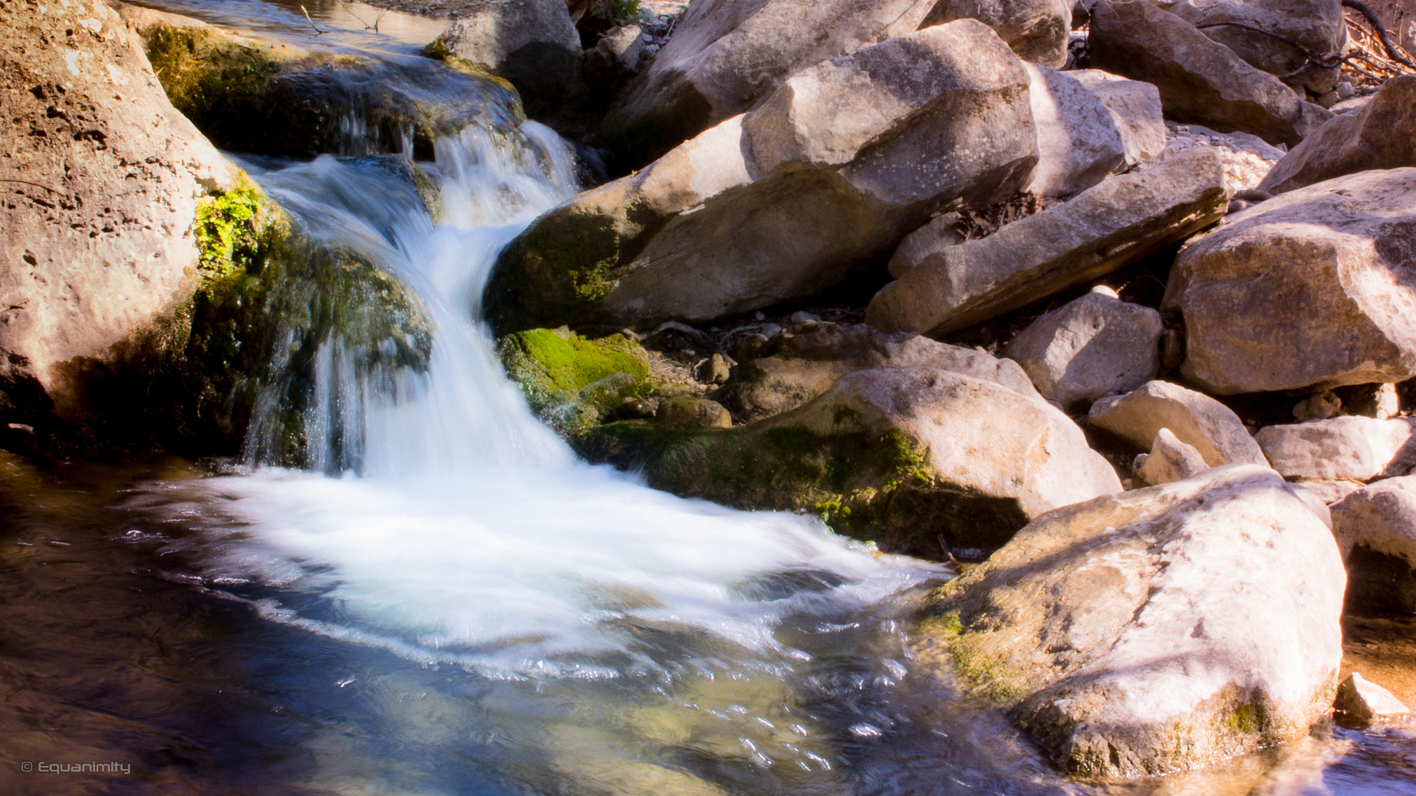 Canon EOS 750D (EOS Rebel T6i / EOS Kiss X8i) + Canon EF-S 24mm F2.8 STM sample photo. Rocky stream photography