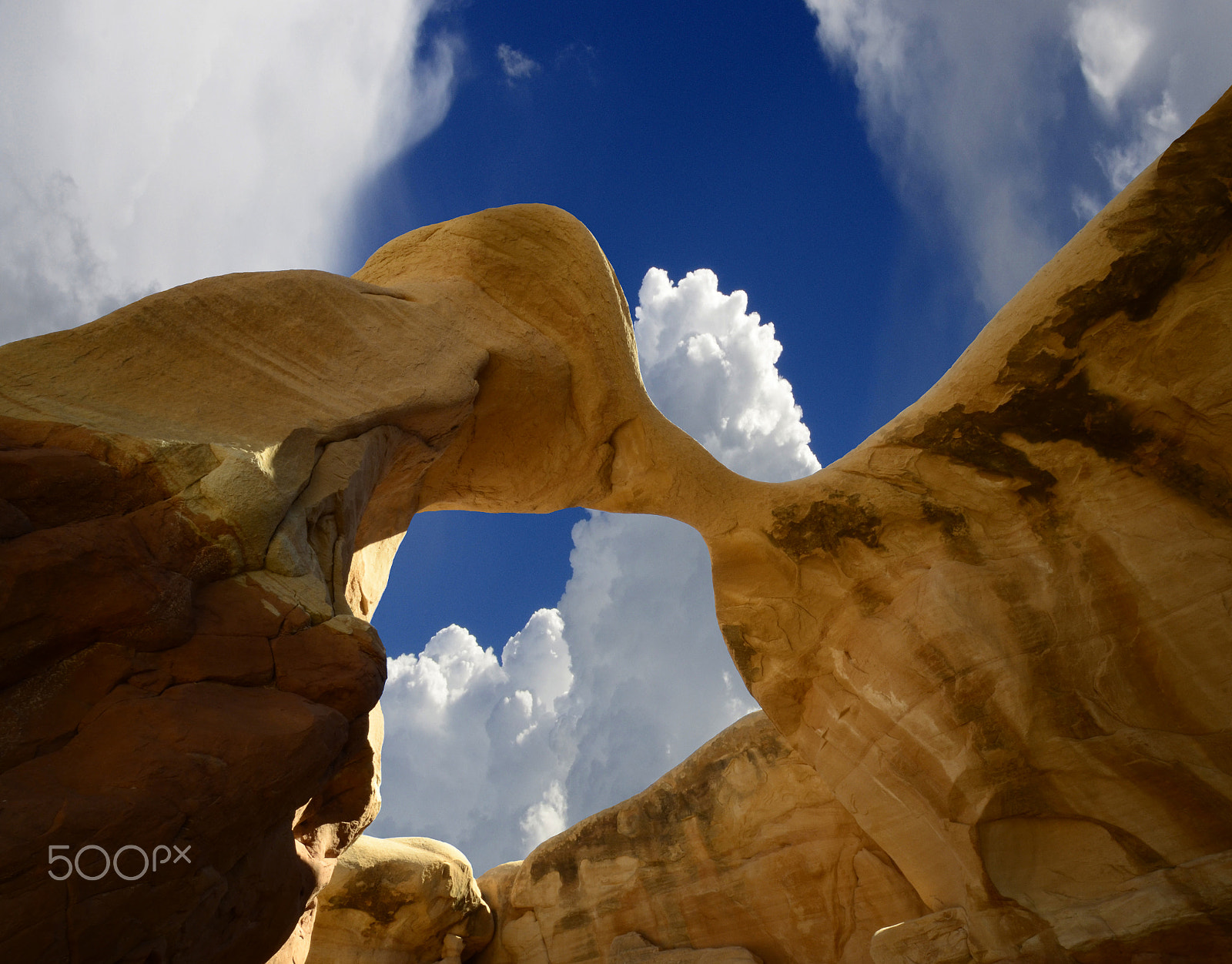 Nikon D7000 + Nikon AF-S DX Nikkor 10-24mm F3-5-4.5G ED sample photo. Metate arch arizona photography