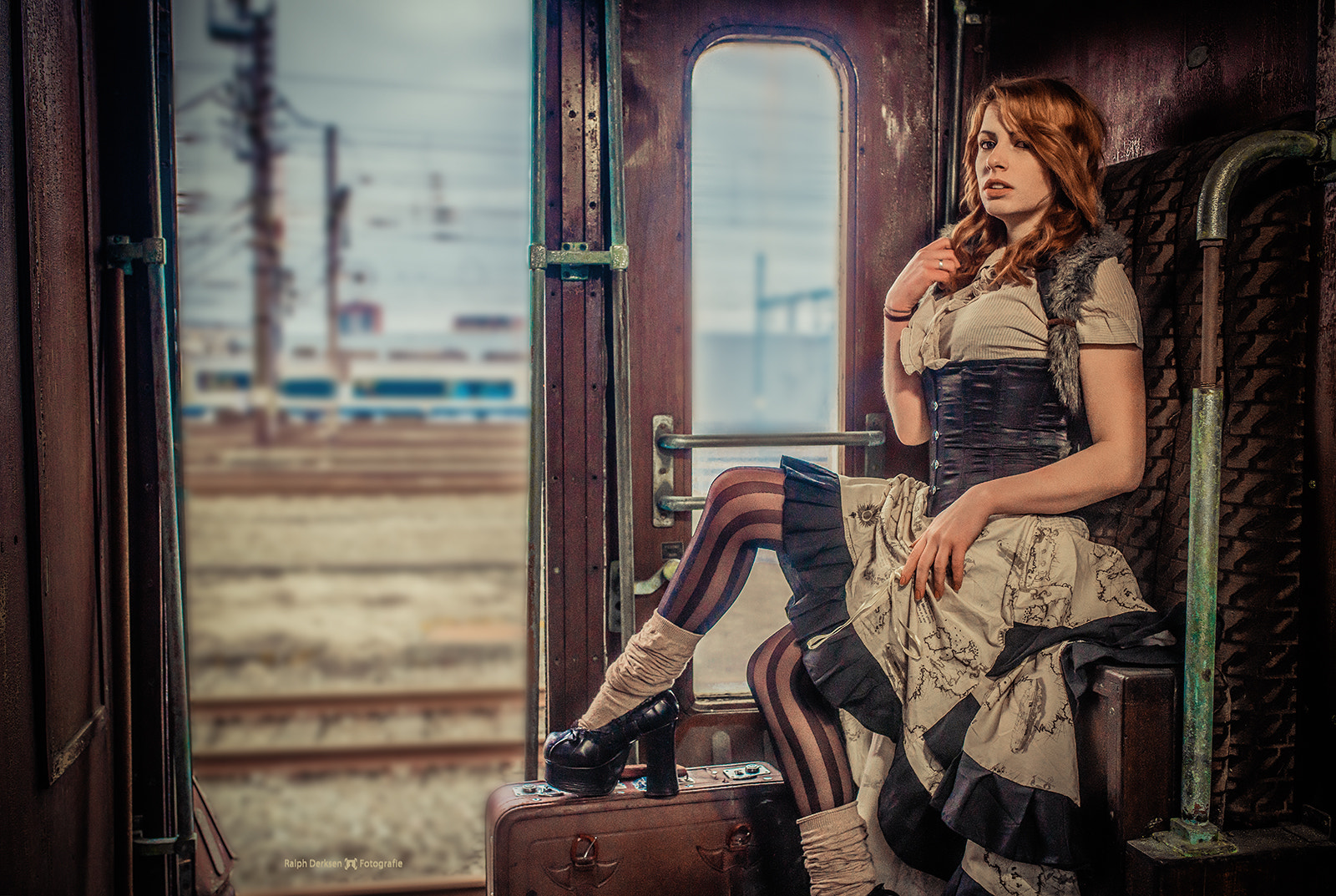 Sony a7R II + Sigma 35mm F1.4 DG HSM Art sample photo. Steampunk @ trainstation photography