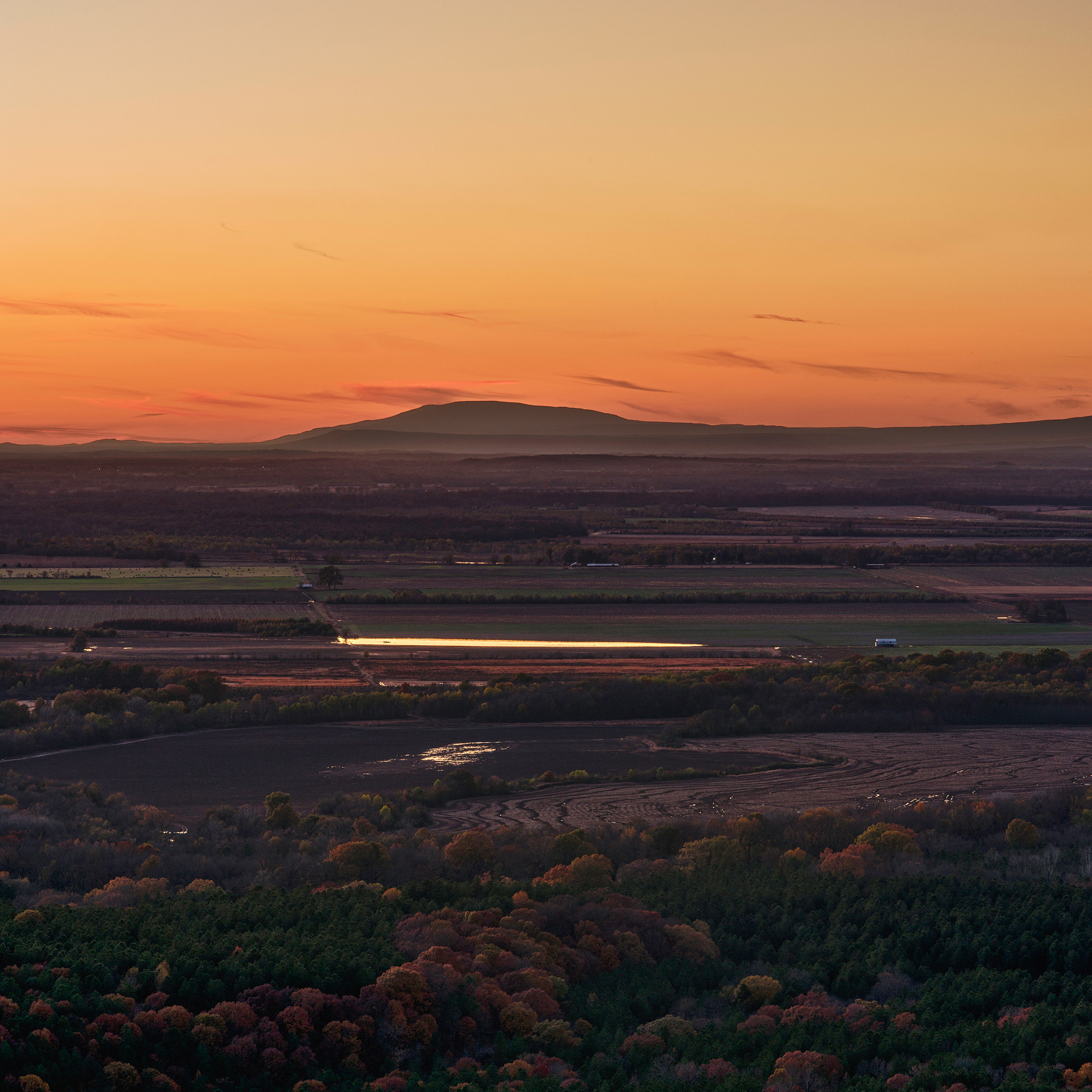 smc PENTAX-FA 645 Macro 120mm F4 sample photo. Petit jean sunset photography