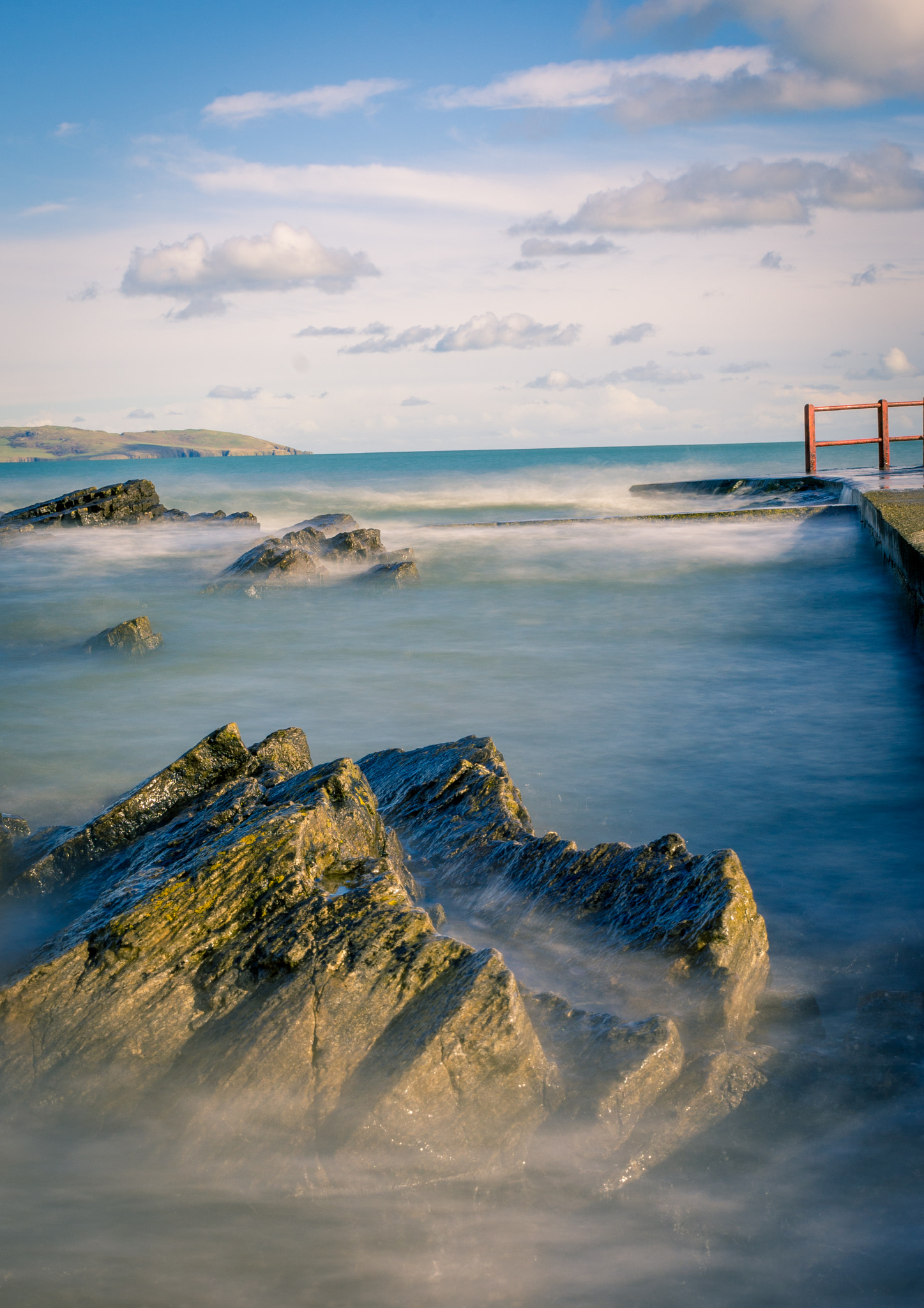 Nikon D7200 sample photo. Portmarnock slipway landscape photography