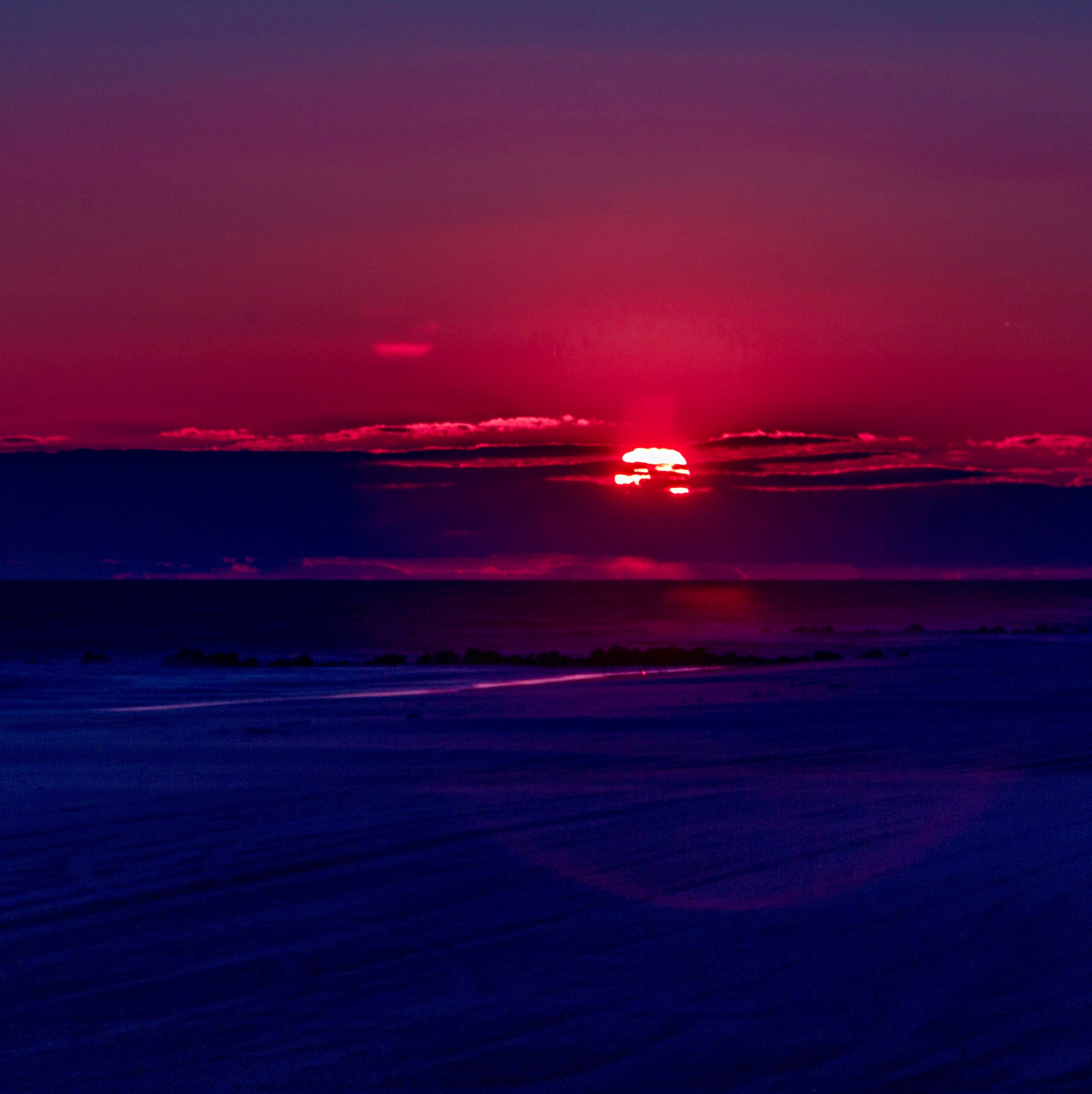 Canon EF 35-135mm f/4-5.6 USM sample photo. Sunset on the beach photography