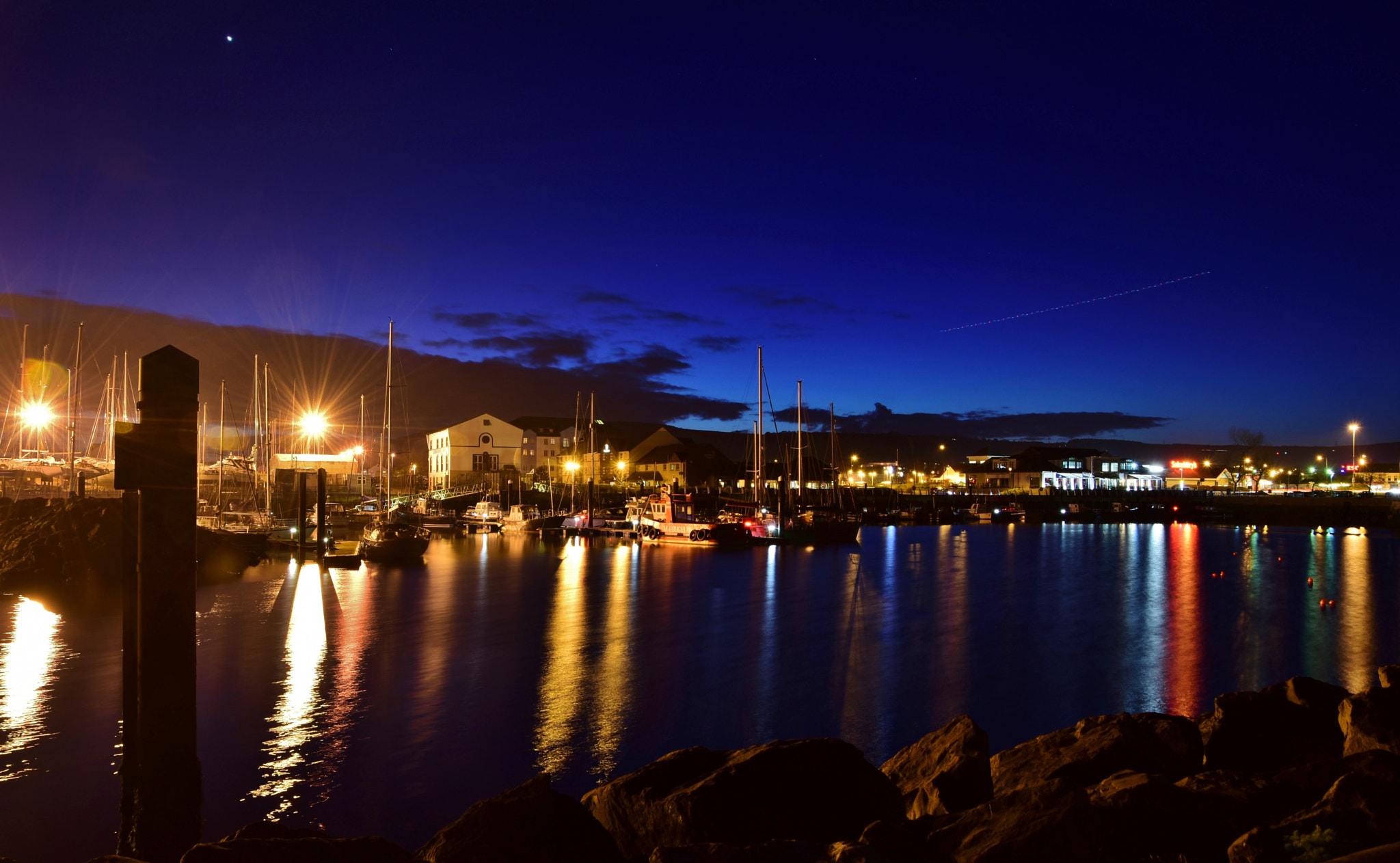 Nikon D5500 sample photo. The inner harbour photography