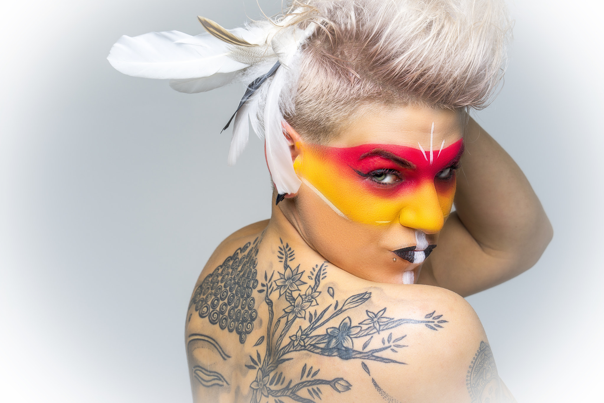 ZEISS Batis 85mm F1.8 sample photo. Tribal photoshoot model mandy photography