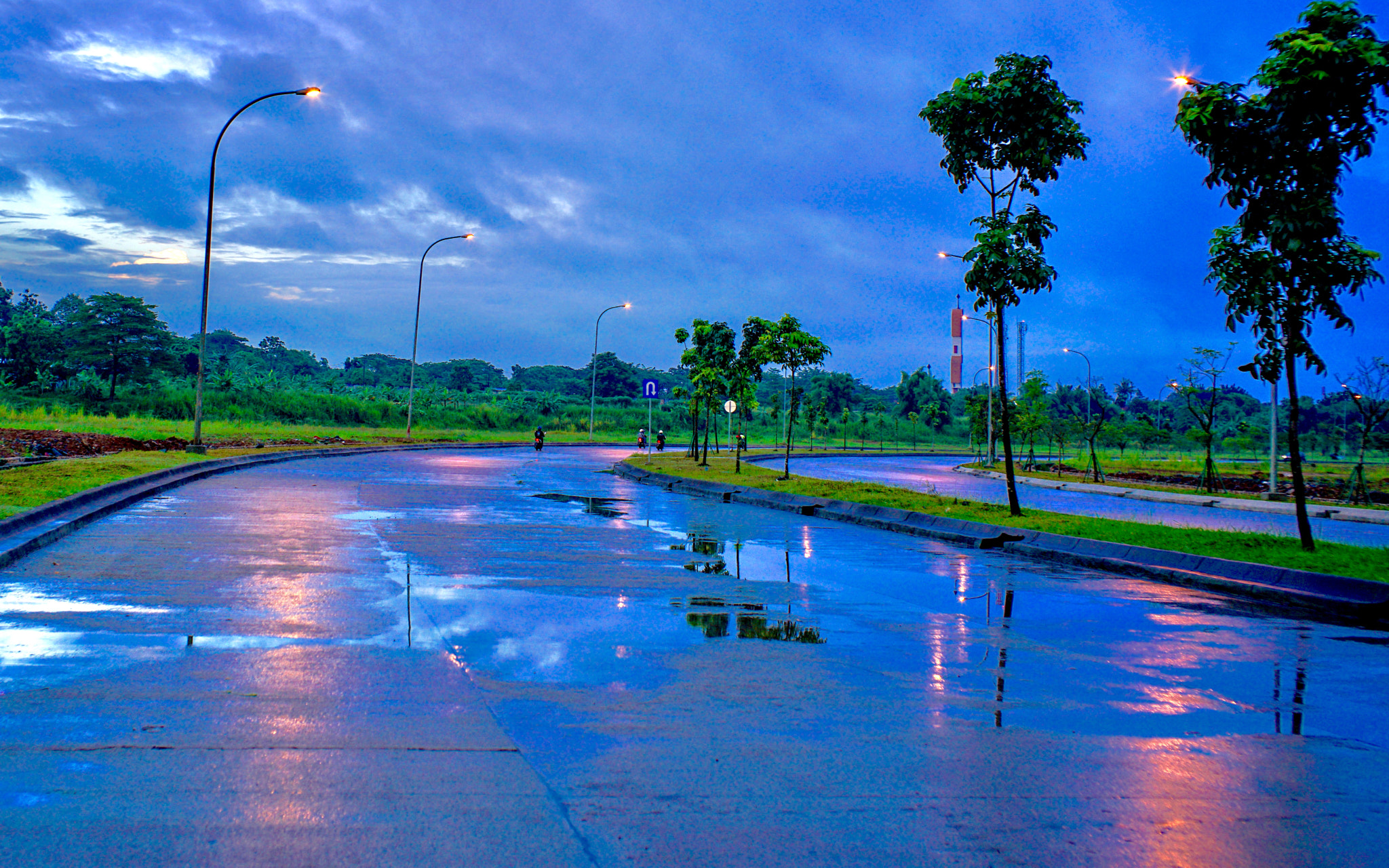 DT 40mm F2.8 SAM sample photo. Early morning after rain photography