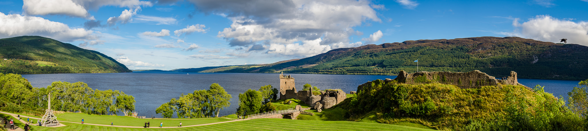 Sigma 18-250mm F3.5-6.3 DC Macro OS HSM sample photo. Urquhart castle - 1 photography