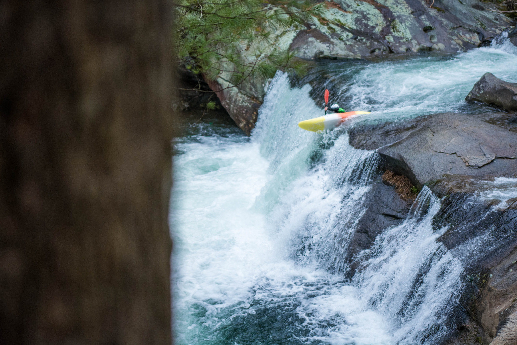 Nikon D5200 + Sigma 18-35mm F1.8 DC HSM Art sample photo. Kayak, baby falls photography