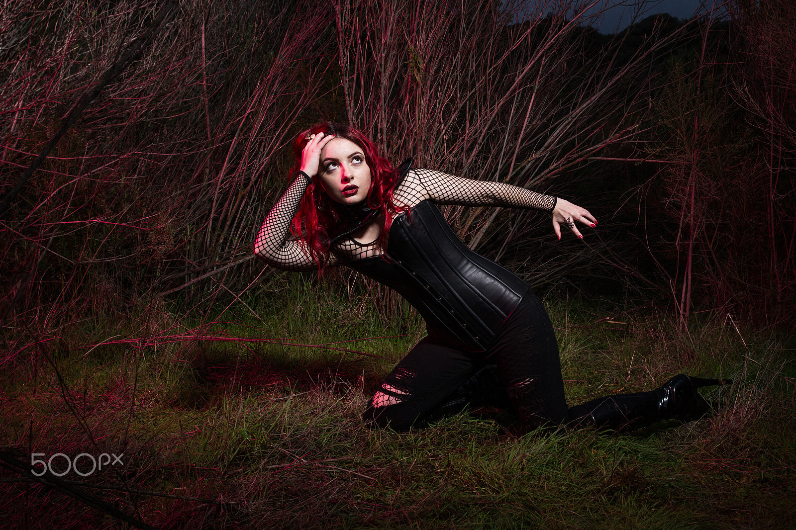 Canon EOS-1D Mark IV sample photo. Corset girl photography
