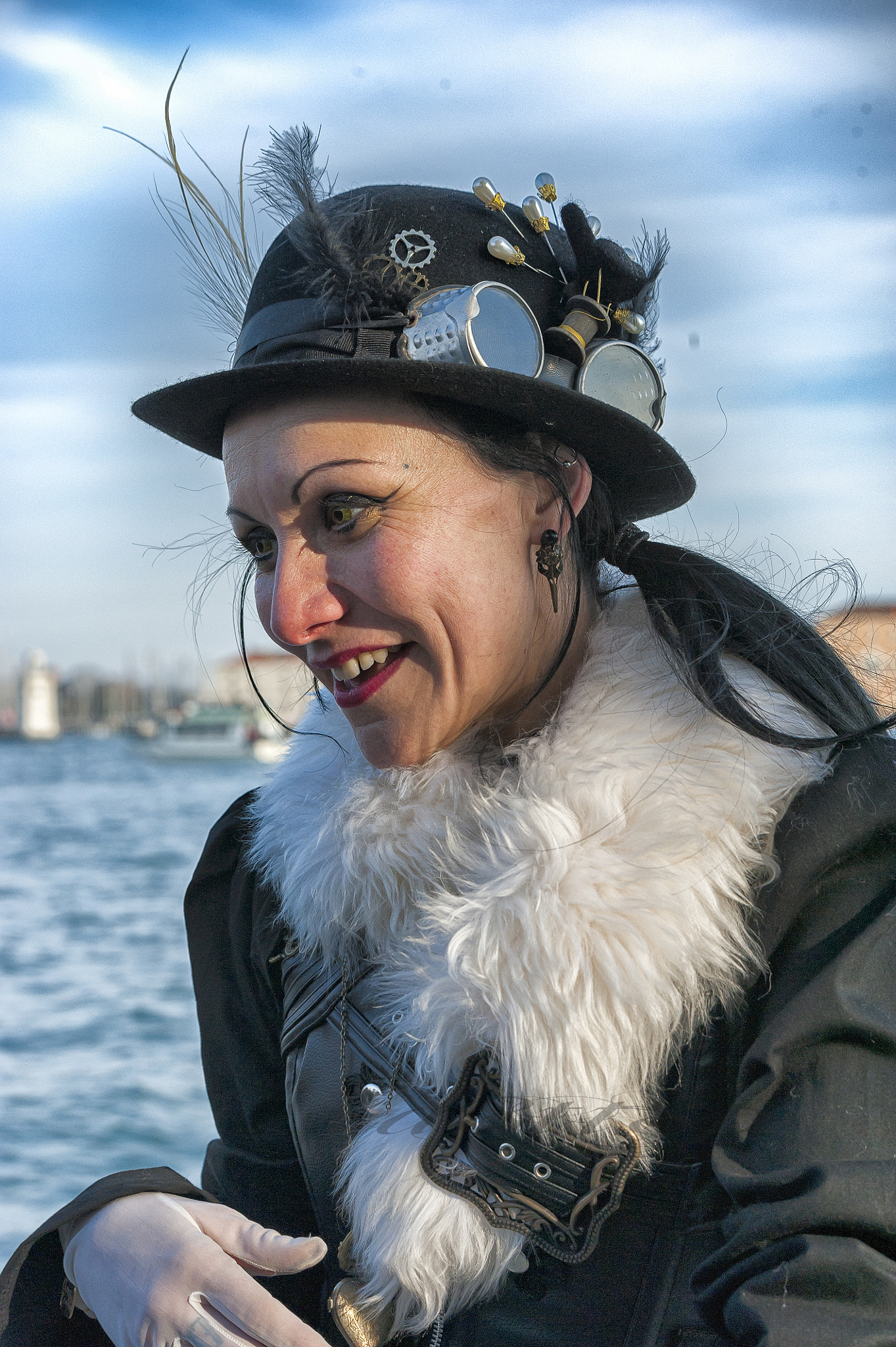 Nikon D700 + Sigma 70-200mm F2.8 EX DG OS HSM sample photo. Steampunk  venise photography