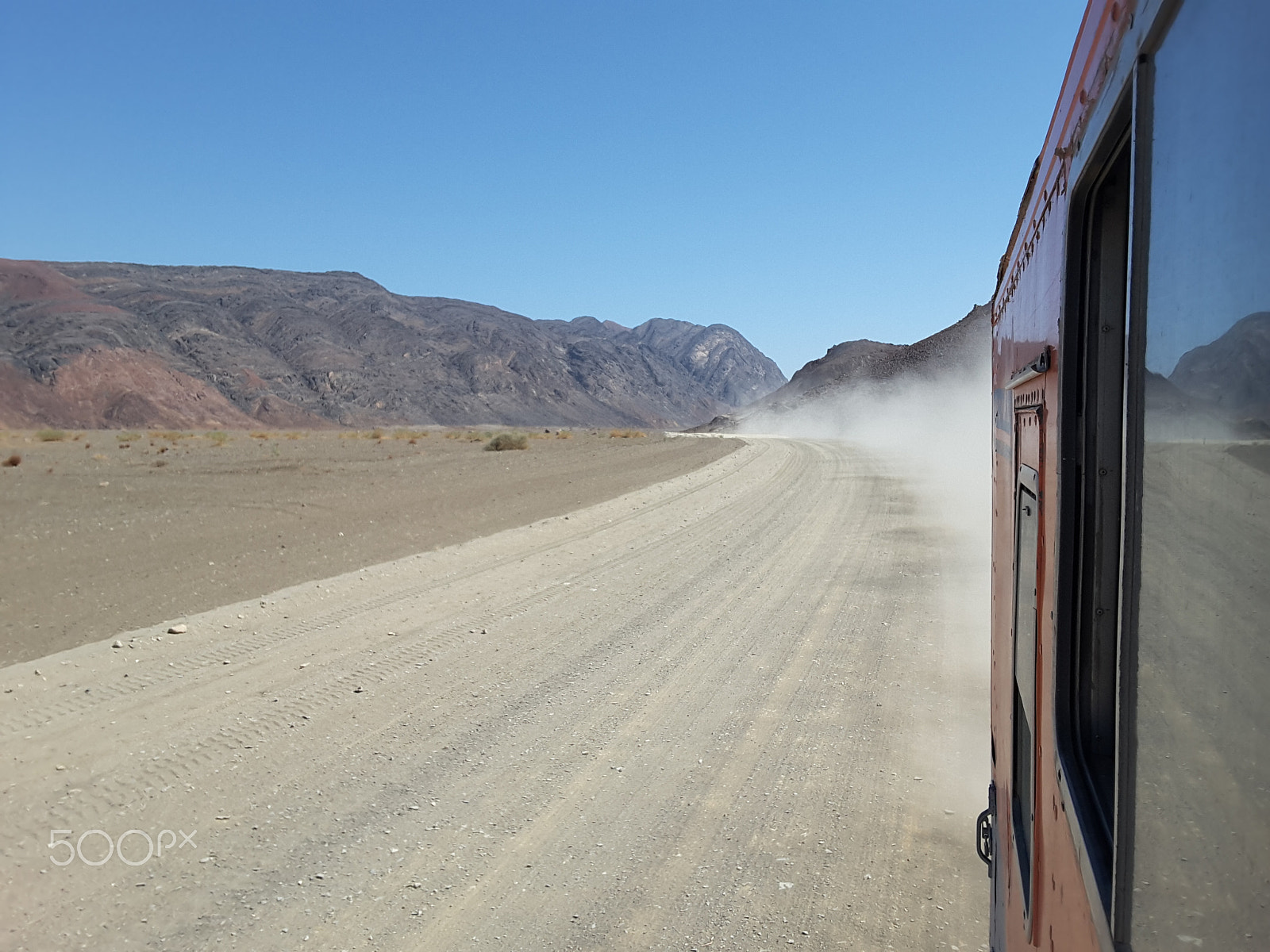 Samsung Galaxy Tab S2 8.0 sample photo. Trucking through namibia. photography