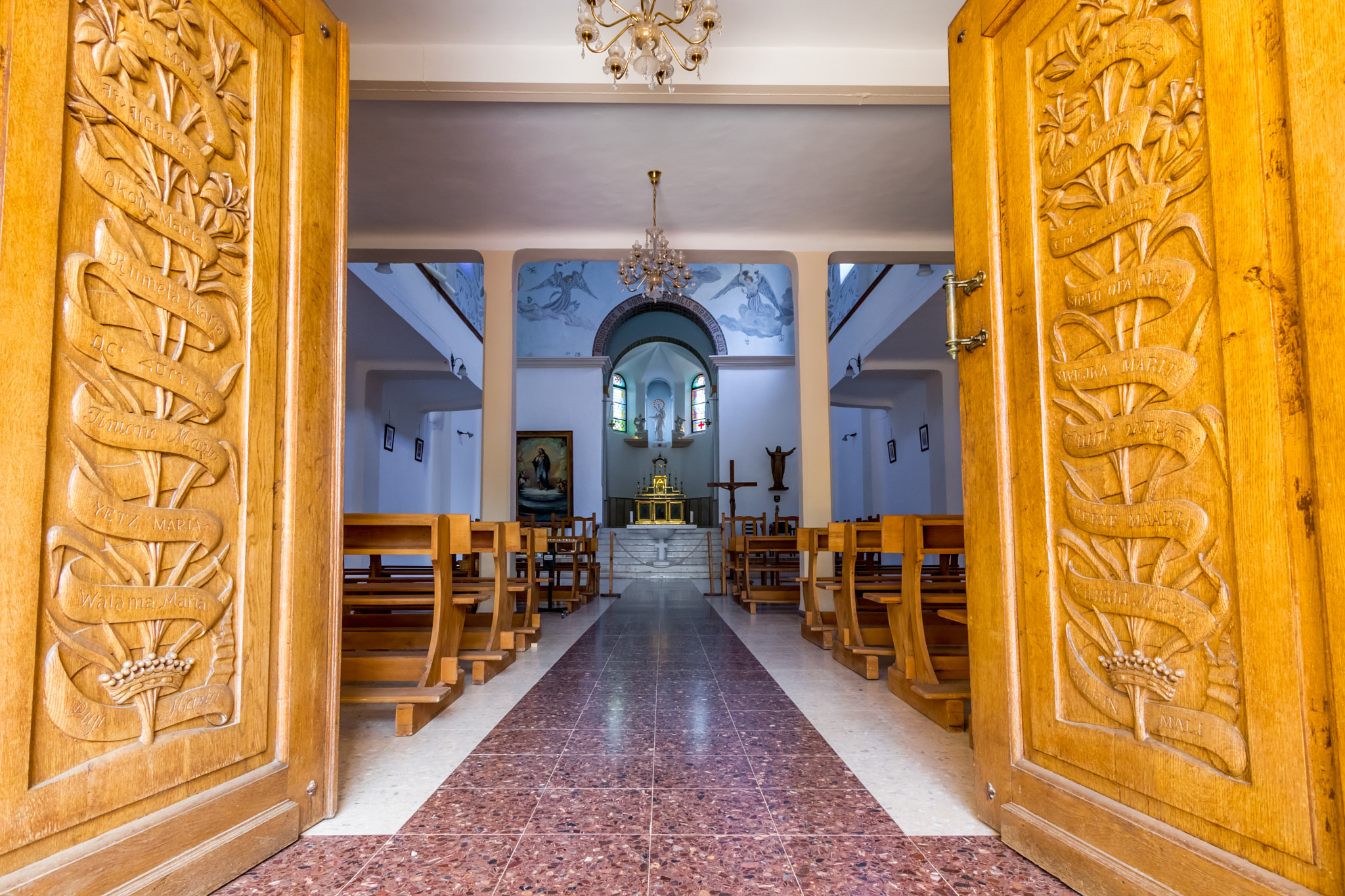 Canon EF-S 10-22mm F3.5-4.5 USM sample photo. Monastery regina-palestina photography