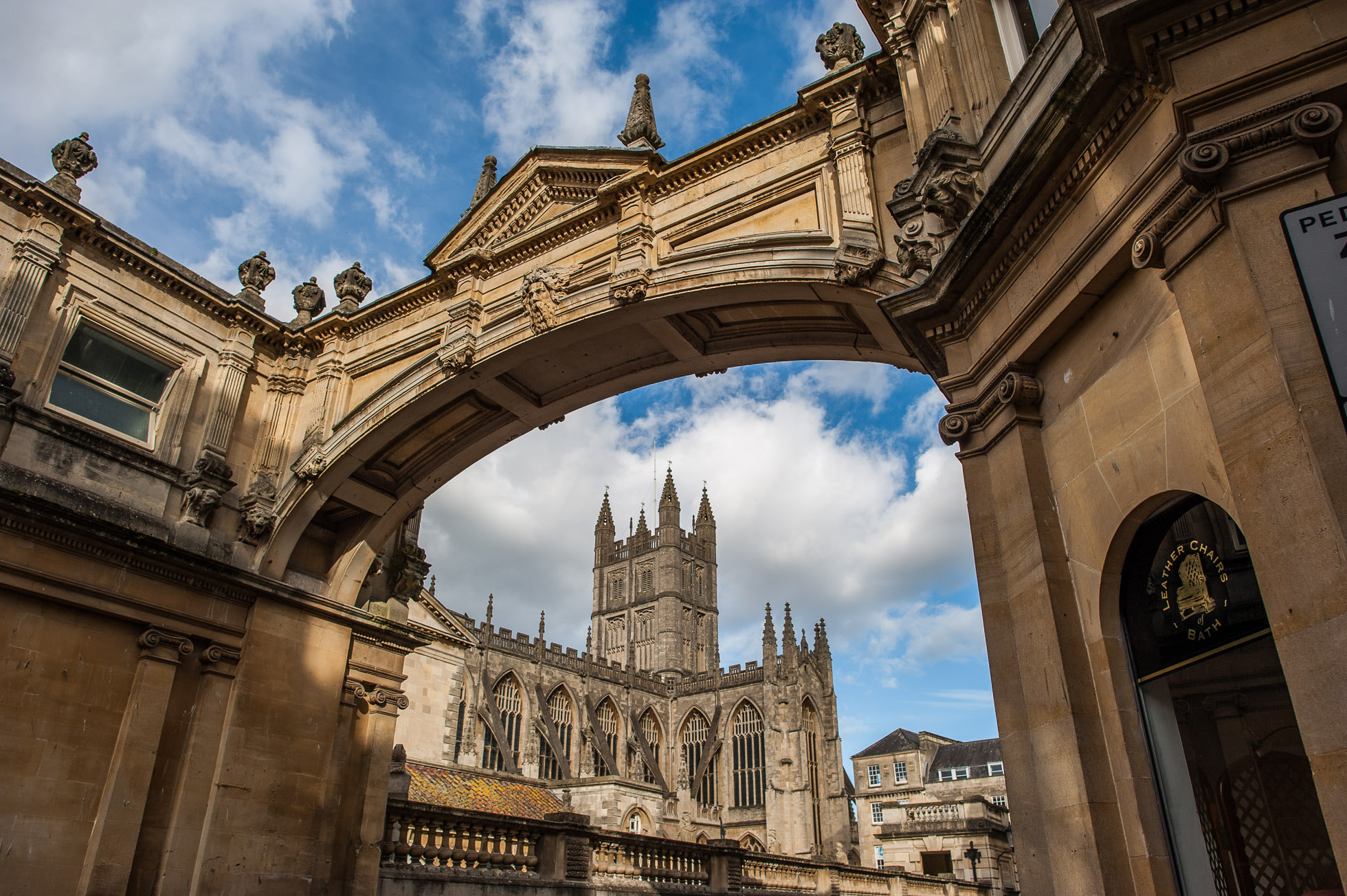 Nikon AF-S Nikkor 24mm F1.4G ED sample photo. Bath abbey photography