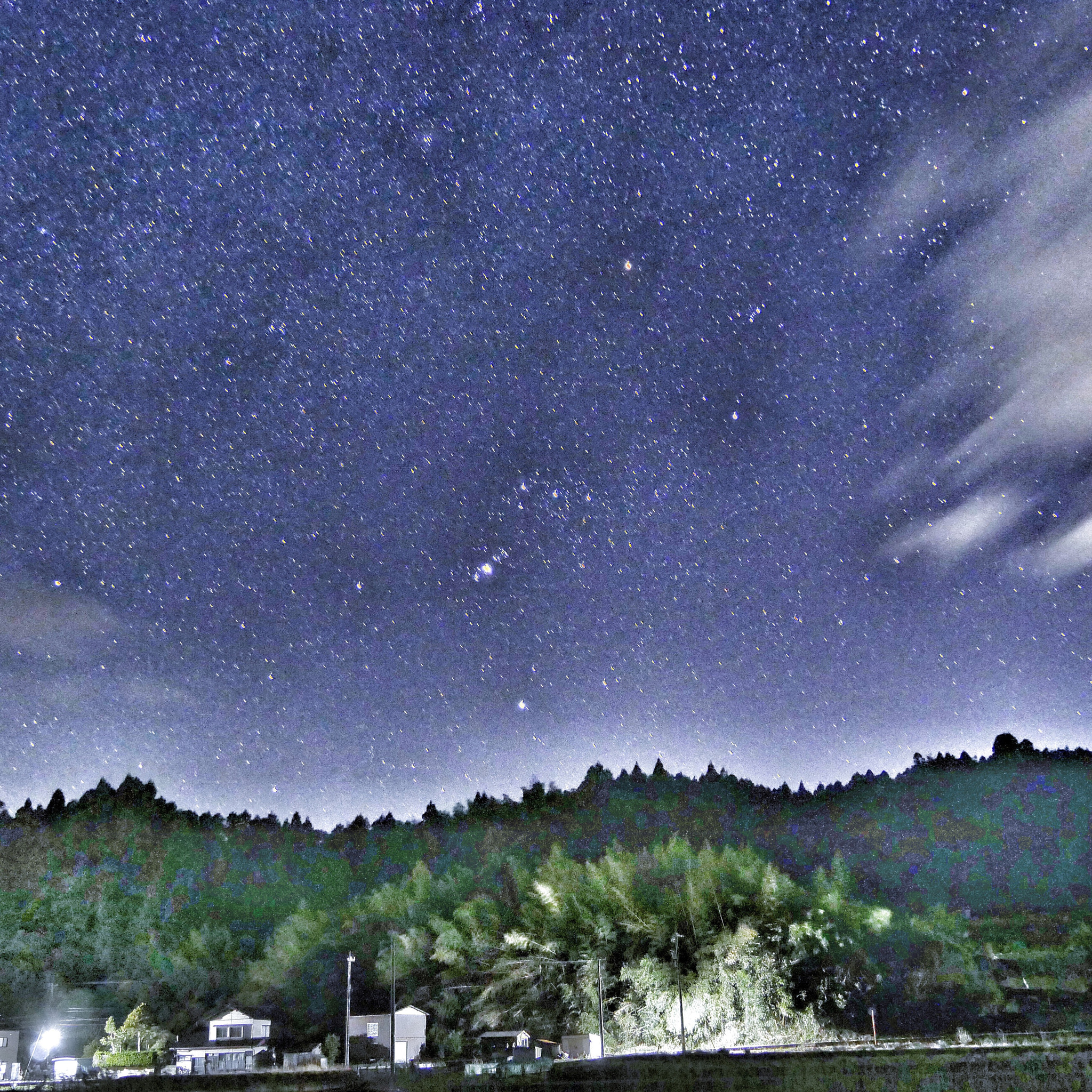 Panasonic Lumix DMC-G7 sample photo. Starry sky...in mawaki remains photography