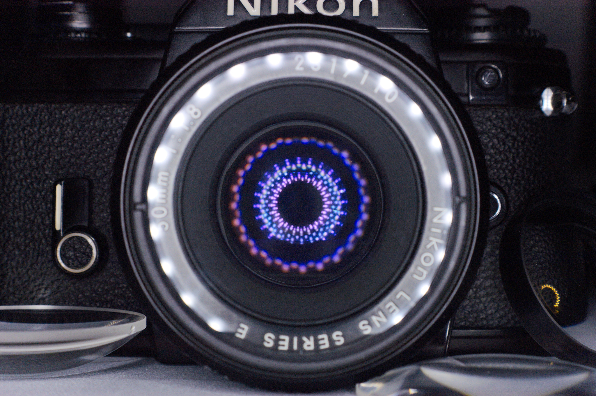 Nikon D100 sample photo. Rings photography