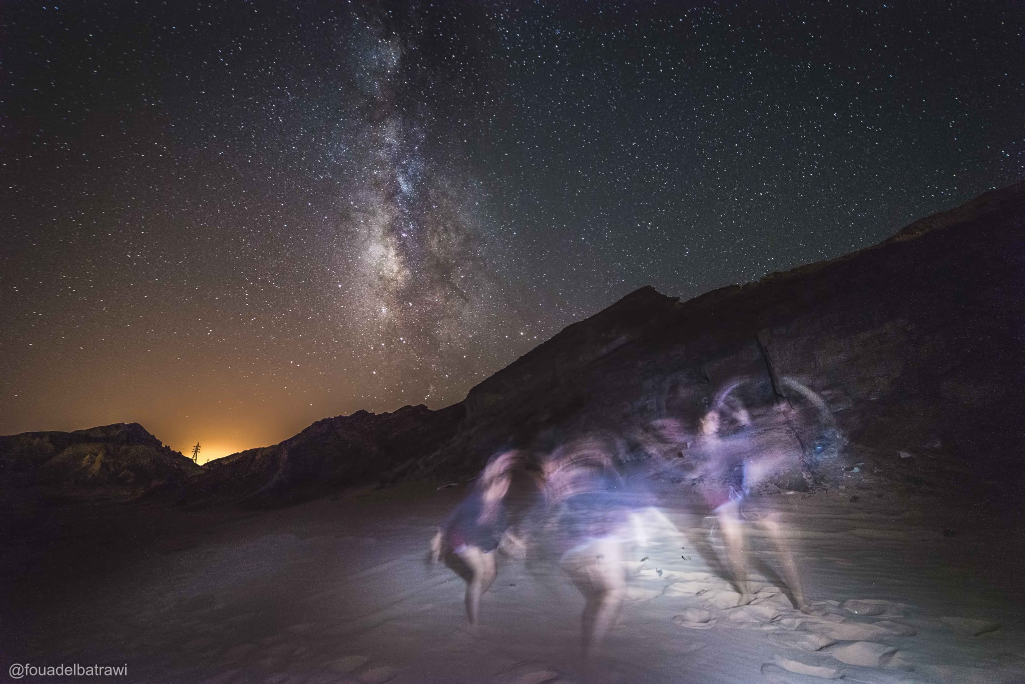 Samyang 14mm F2.8 ED AS IF UMC sample photo. Cosmic dance photography