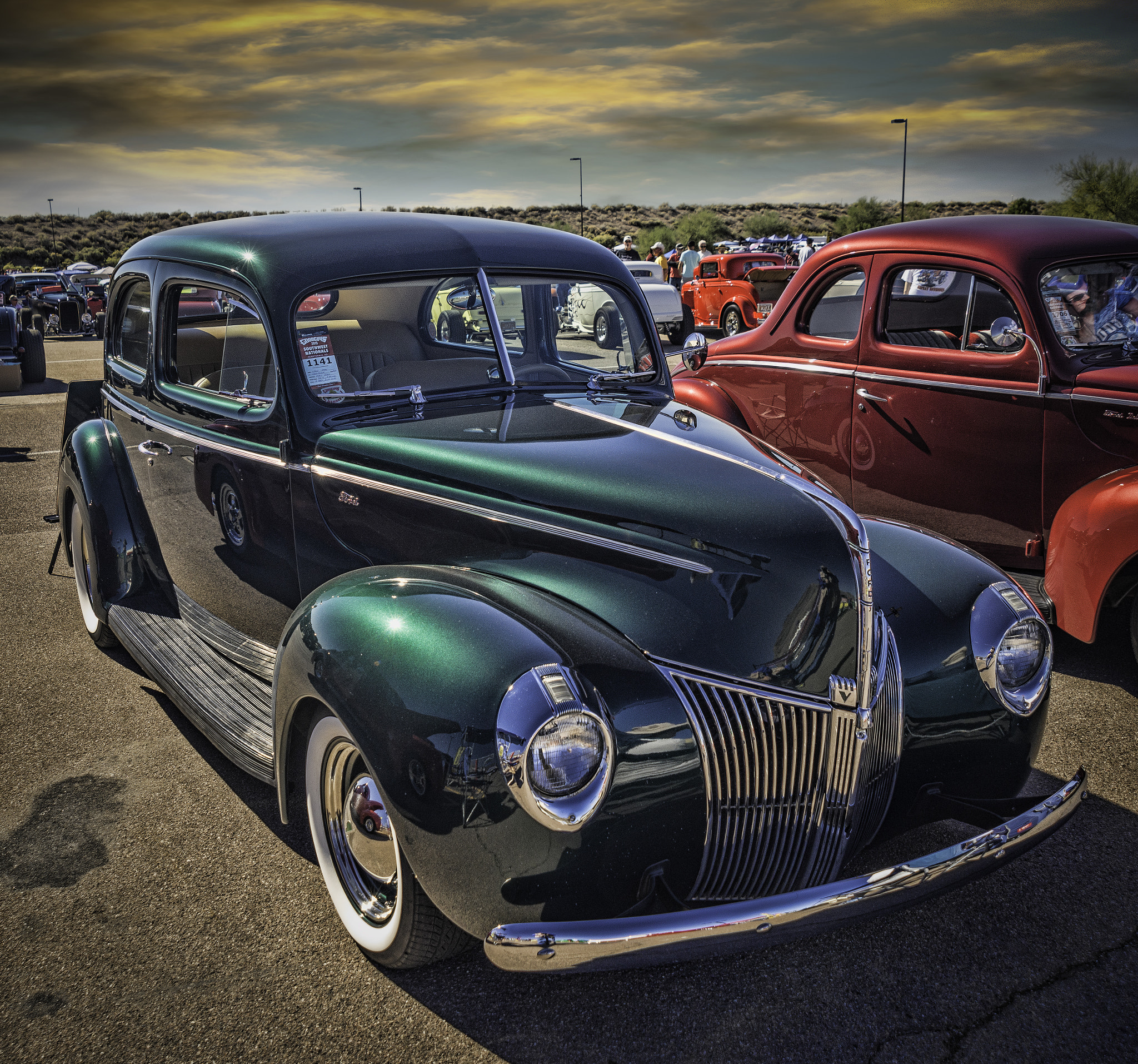 AF Zoom-Nikkor 24-120mm f/3.5-5.6D IF sample photo. 1939 green ford photography