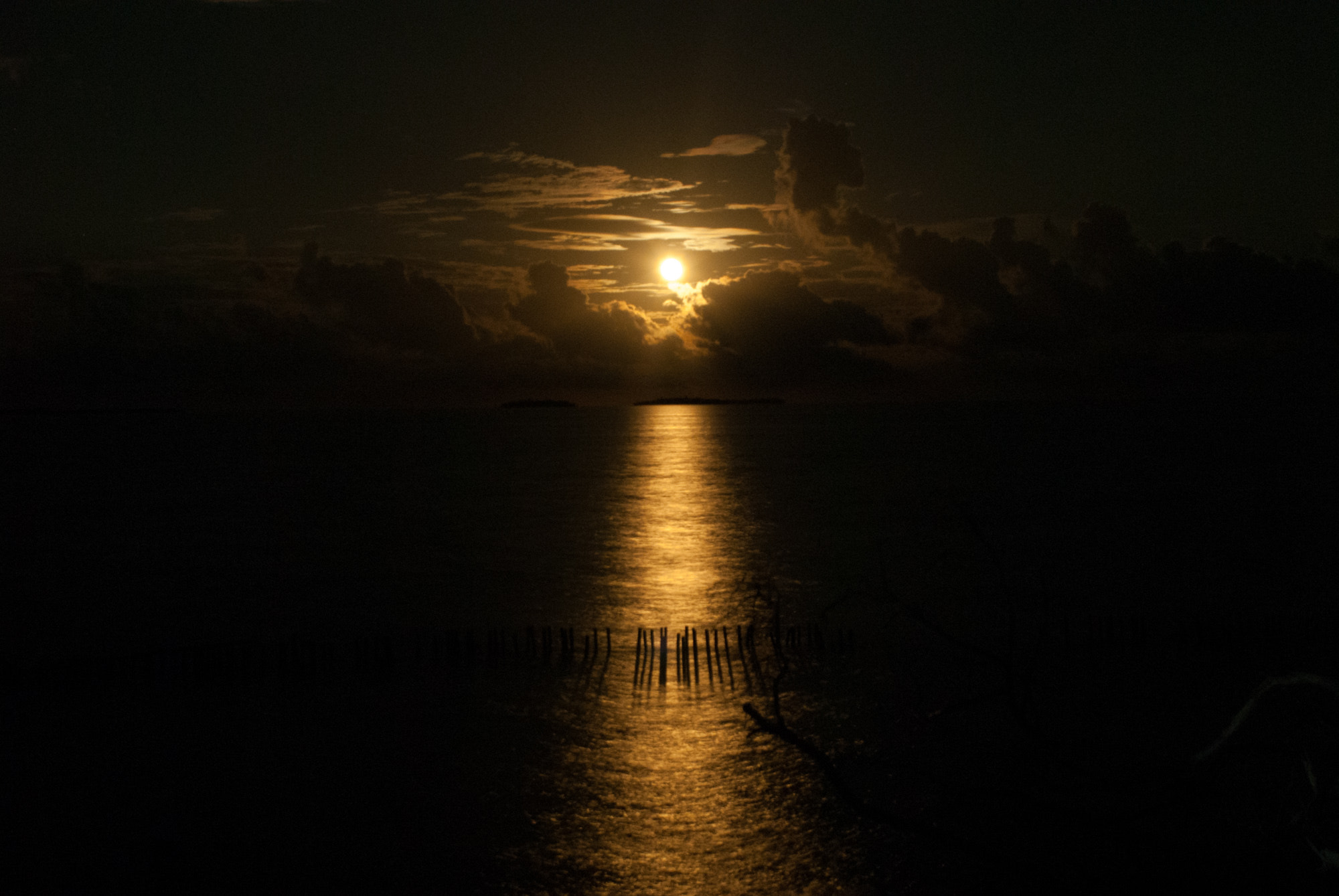 Nikon D200 + Sigma 17-35mm F2.8-4 EX Aspherical sample photo. Sunset, the caribbean, punta gorda, belize photography