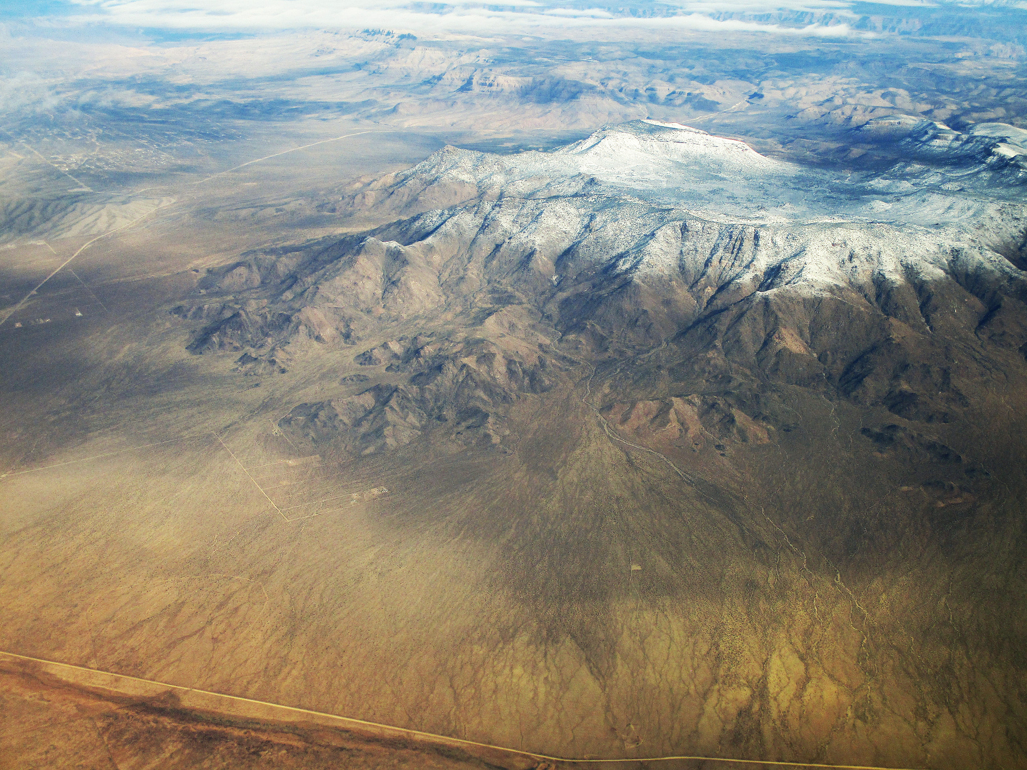 Canon PowerShot ELPH 180 (IXUS 175 / IXY 180) sample photo. From above: otherworldly landscape near las vegas photography