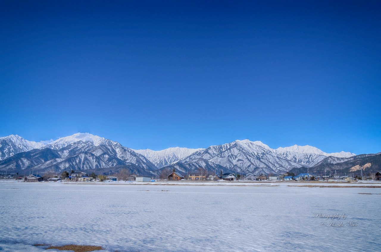 Ricoh GXR A16 sample photo. Sunny day  -  ushiro tateyama peaks photography