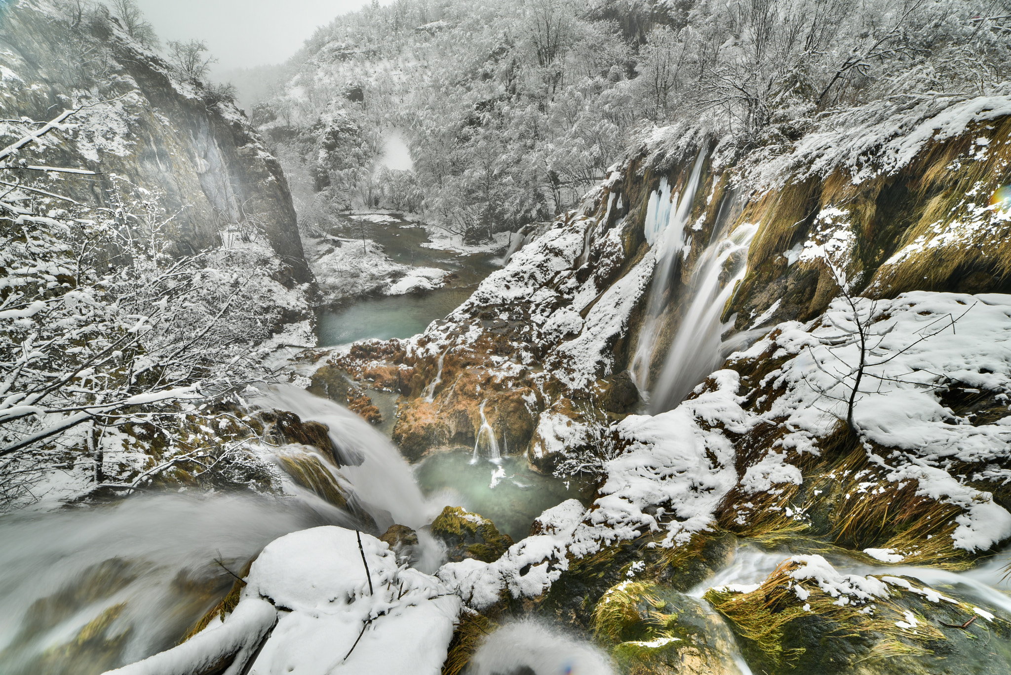 Samyang 14mm F2.8 ED AS IF UMC sample photo. Plitvice's falls photography