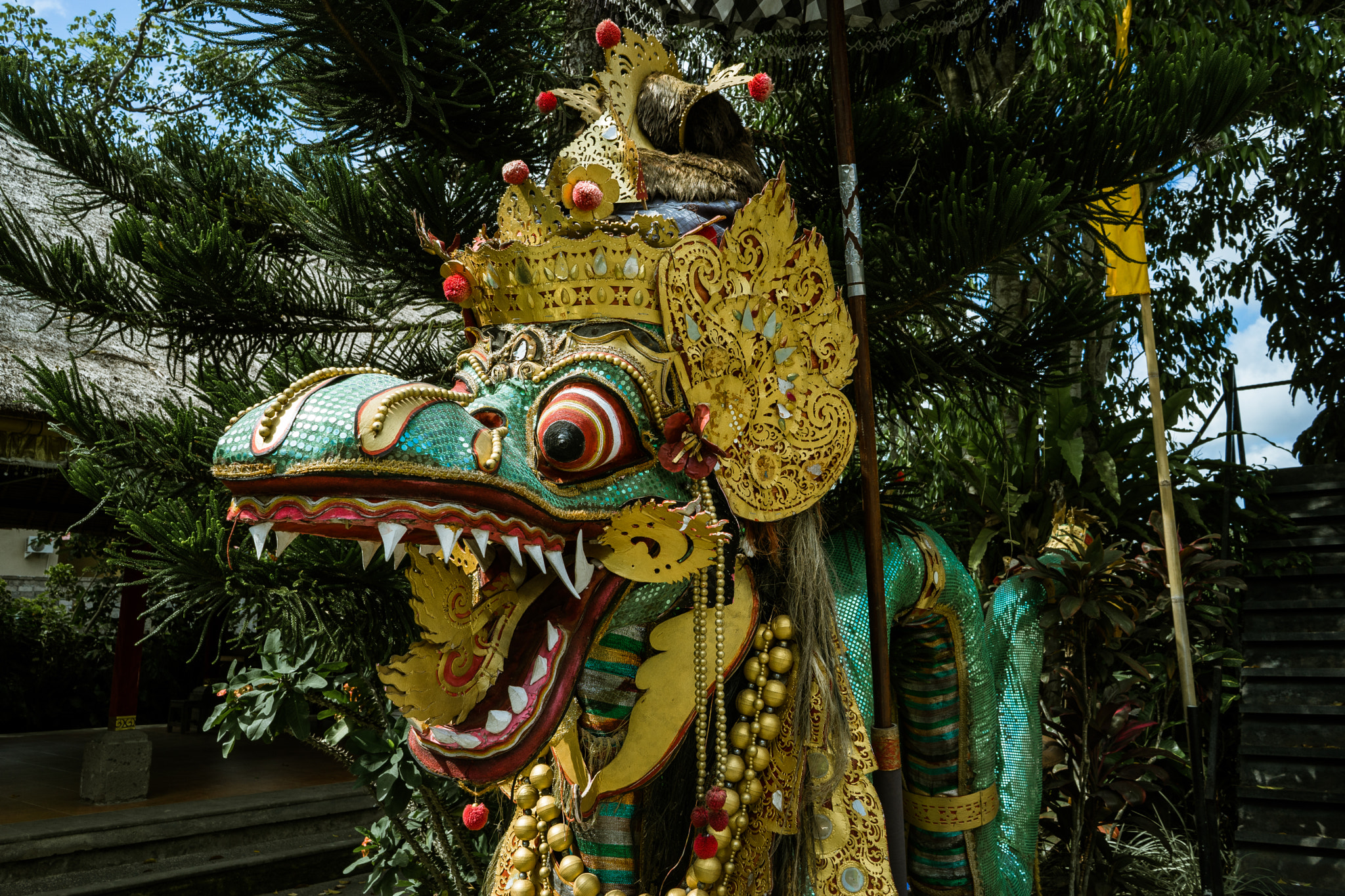 Sony a7 II sample photo. Bali's dragon photography