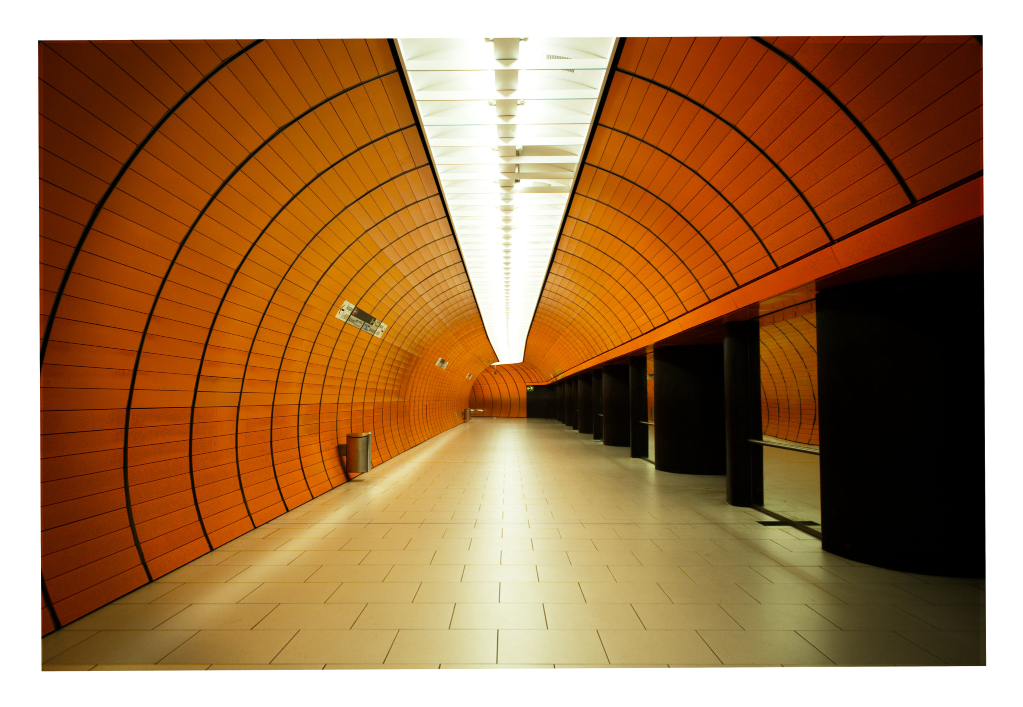 Canon EOS 6D sample photo. Marienplatz subway station photography
