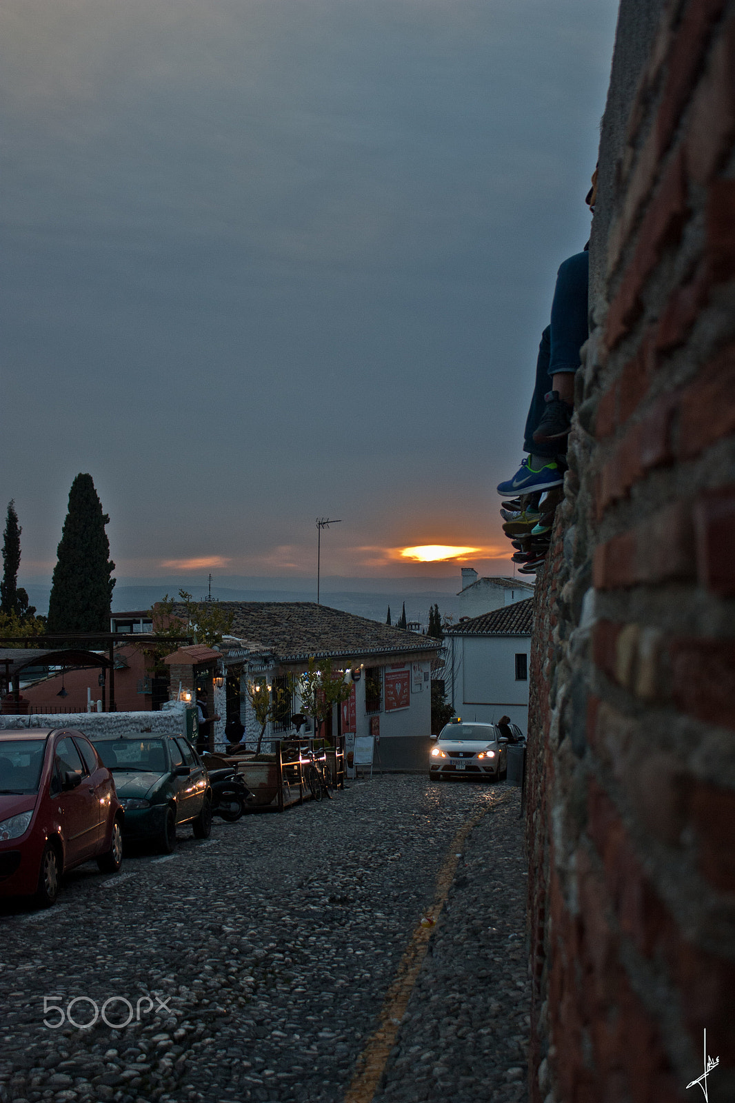 Canon EOS 450D (EOS Rebel XSi / EOS Kiss X2) sample photo. Sunset in granada photography