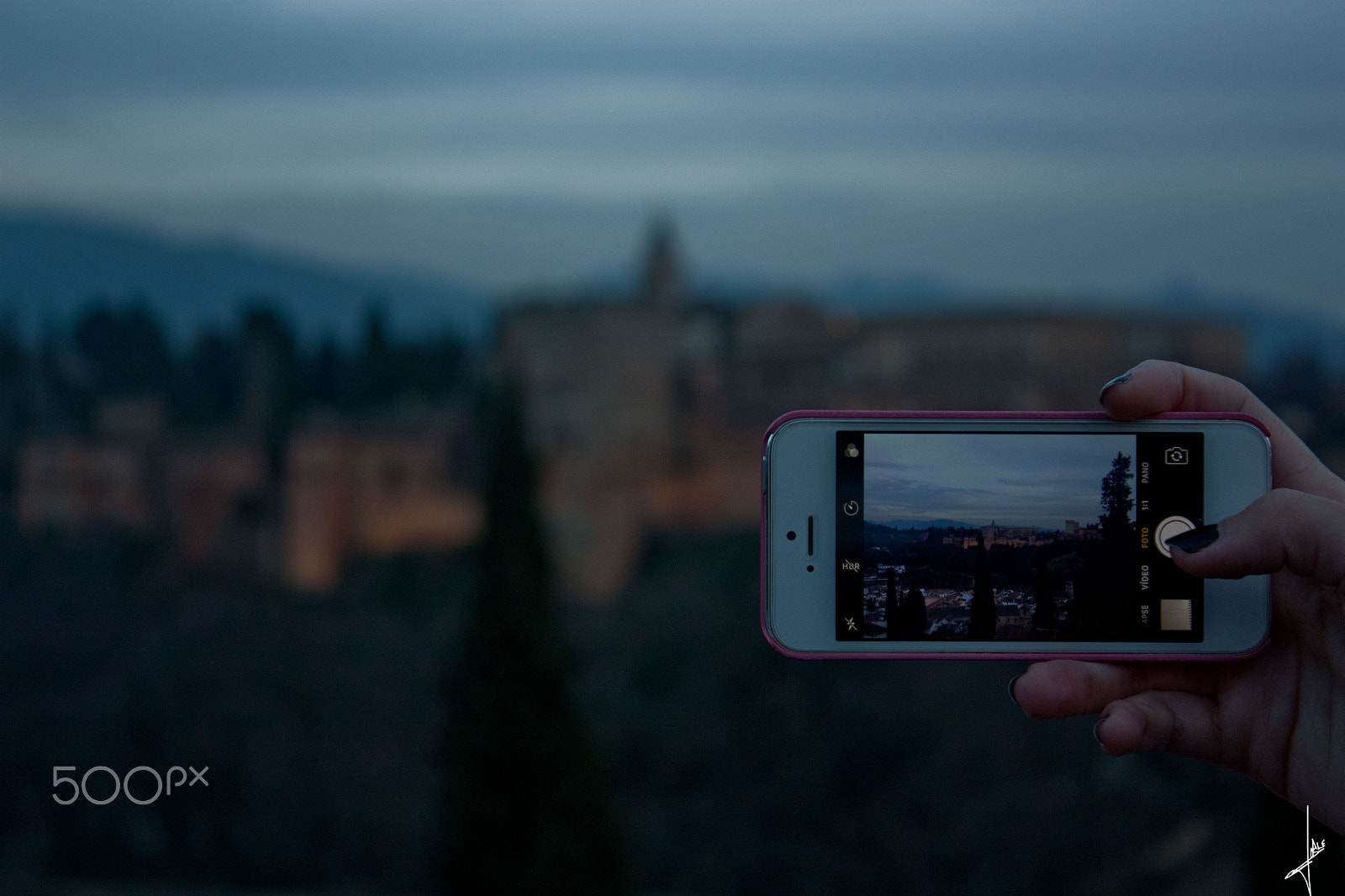 Canon EOS 450D (EOS Rebel XSi / EOS Kiss X2) sample photo. Capturing alhambra photography