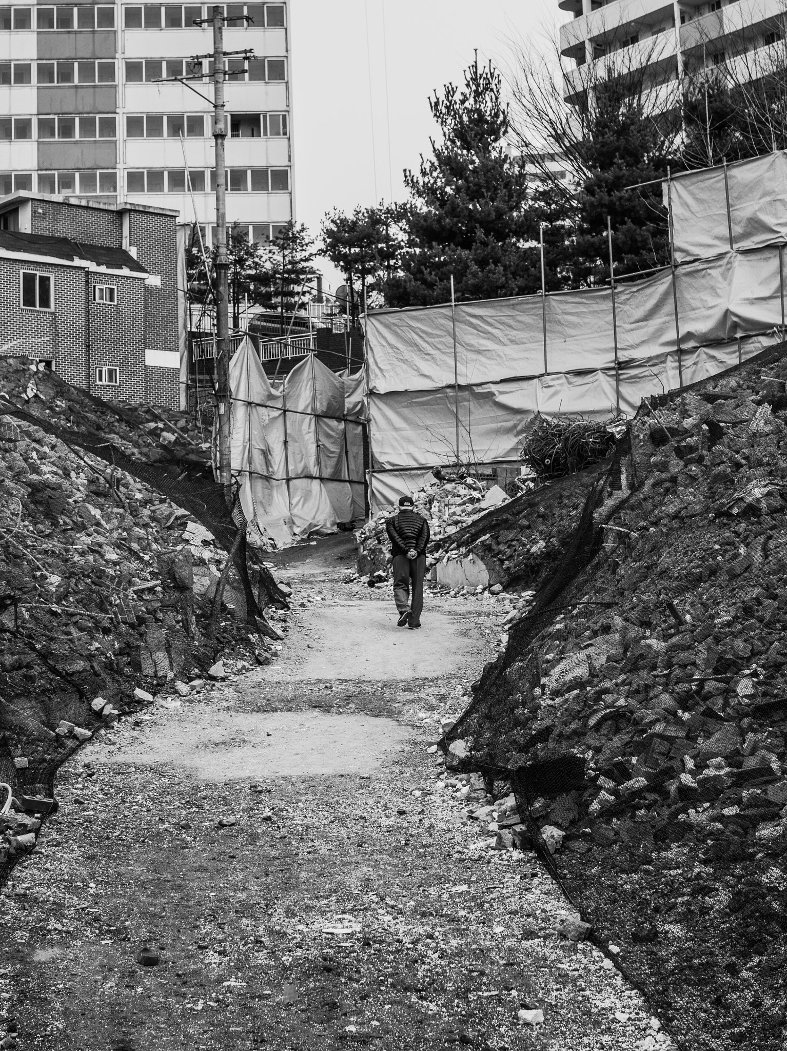 Sigma 30mm F1.4 EX DC HSM sample photo. Demolition photography