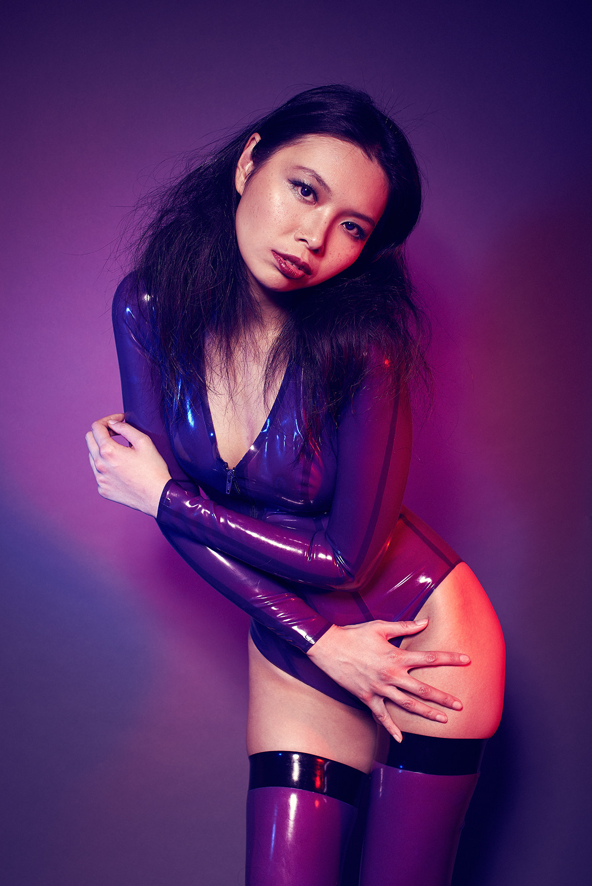 Sigma 50mm F1.4 EX DG HSM sample photo. Latex fashion ii photography