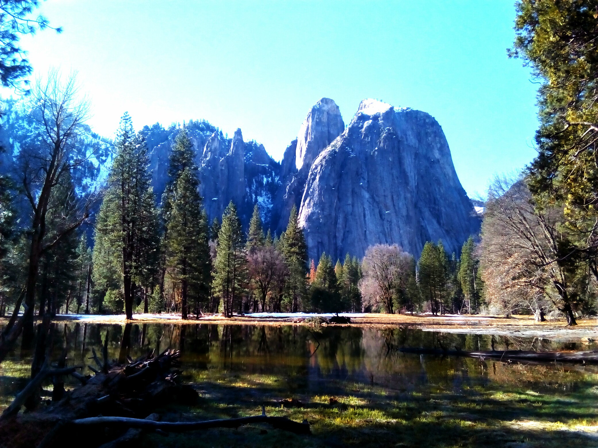 ZTE BLADE A452 sample photo. Yosemite national park photography