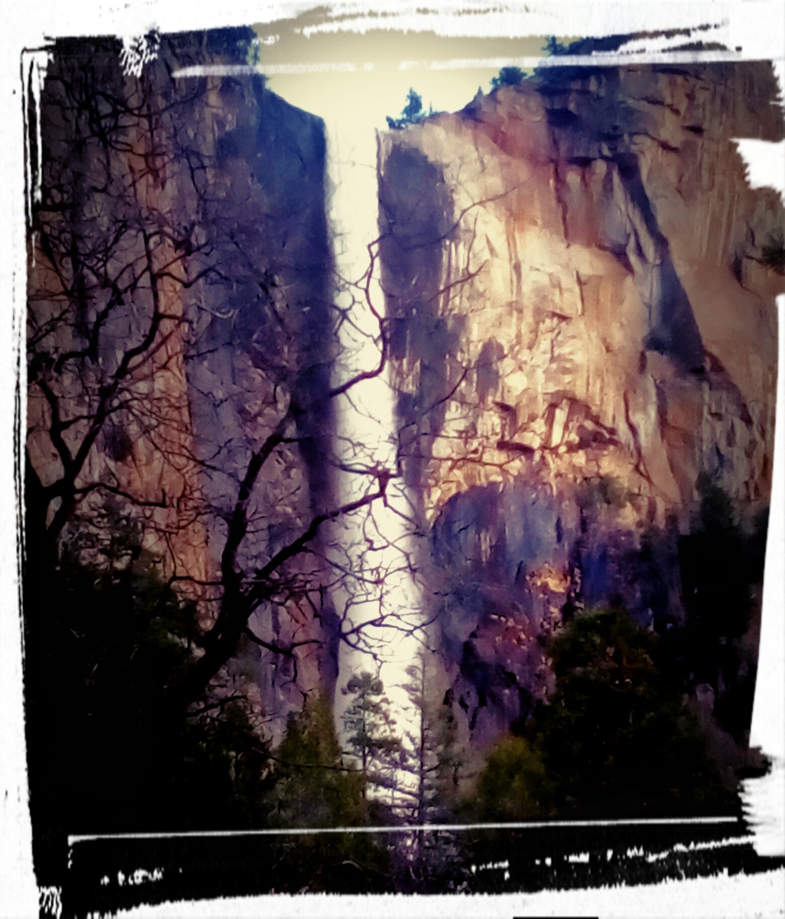 ZTE BLADE A452 sample photo. Bridalveilfall yosemite photography