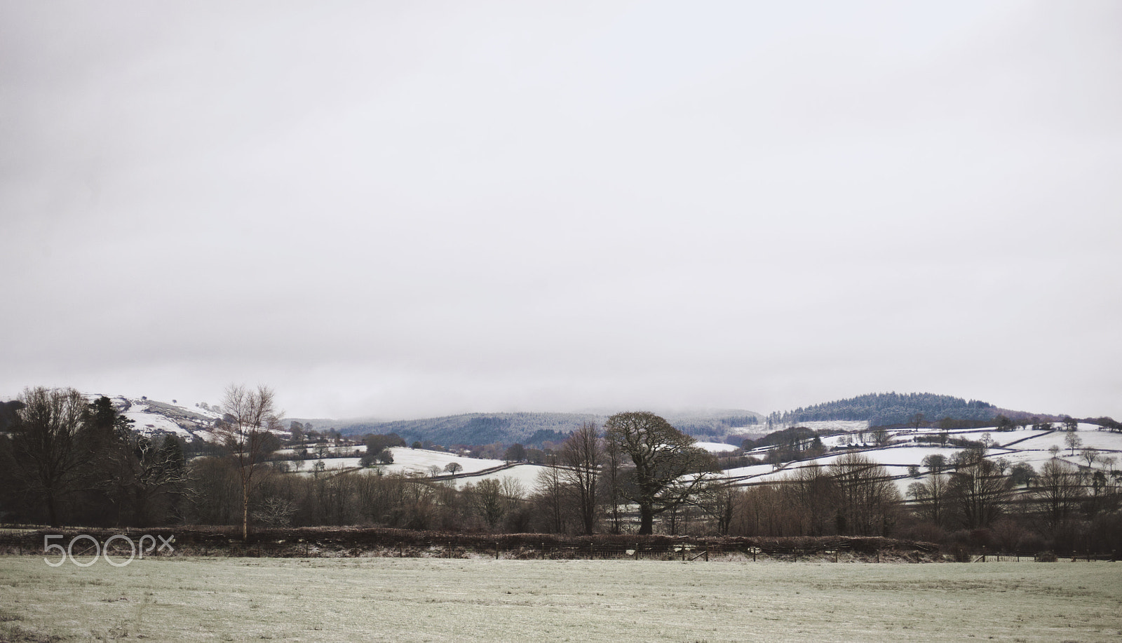 Nikon D700 sample photo. Snowy hills of home photography