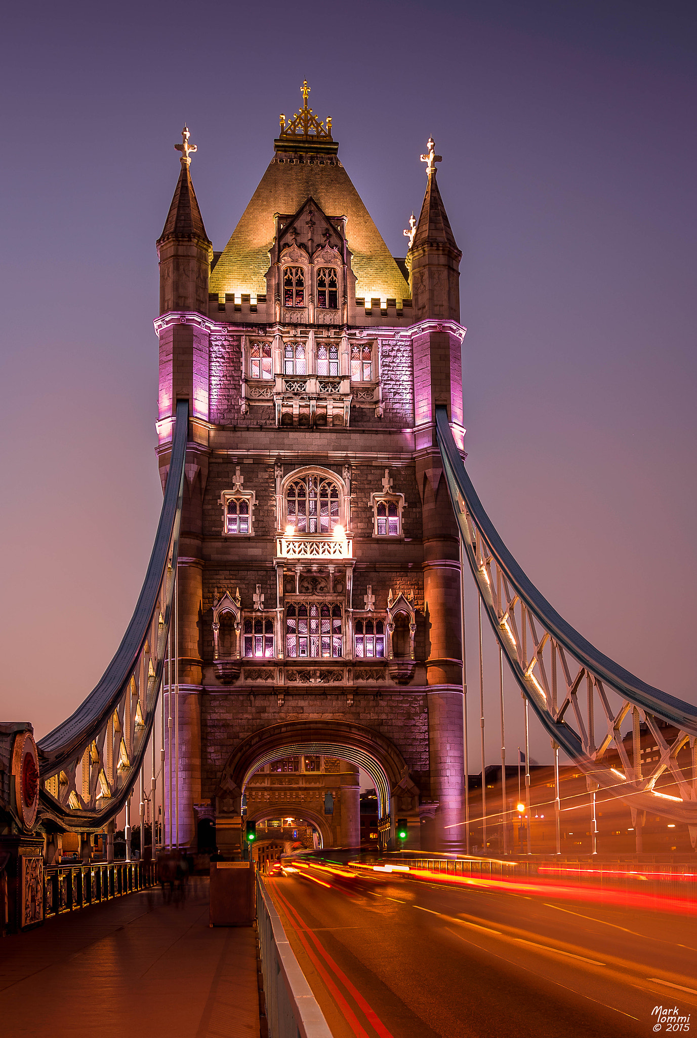 Pentax K-3 sample photo. Traffic on tower bridge photography