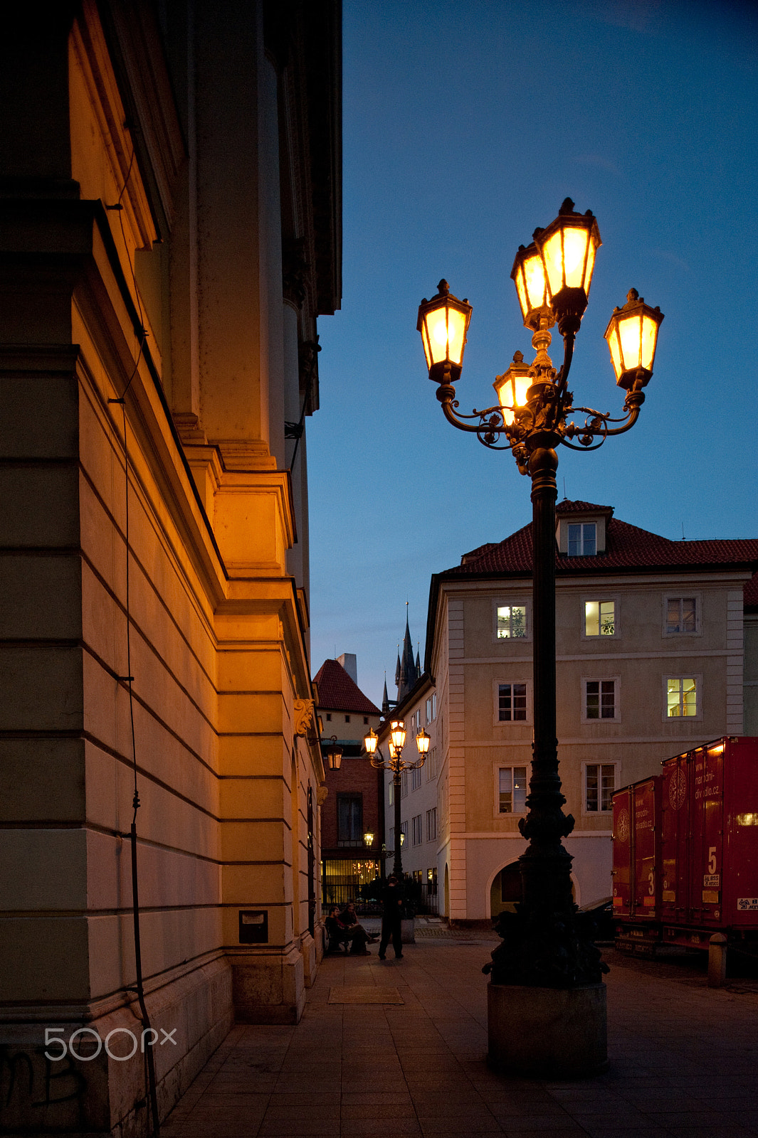 Nikon D700 + Nikon PC-E Nikkor 24mm F3.5D ED Tilt-Shift sample photo. Zelezna street photography