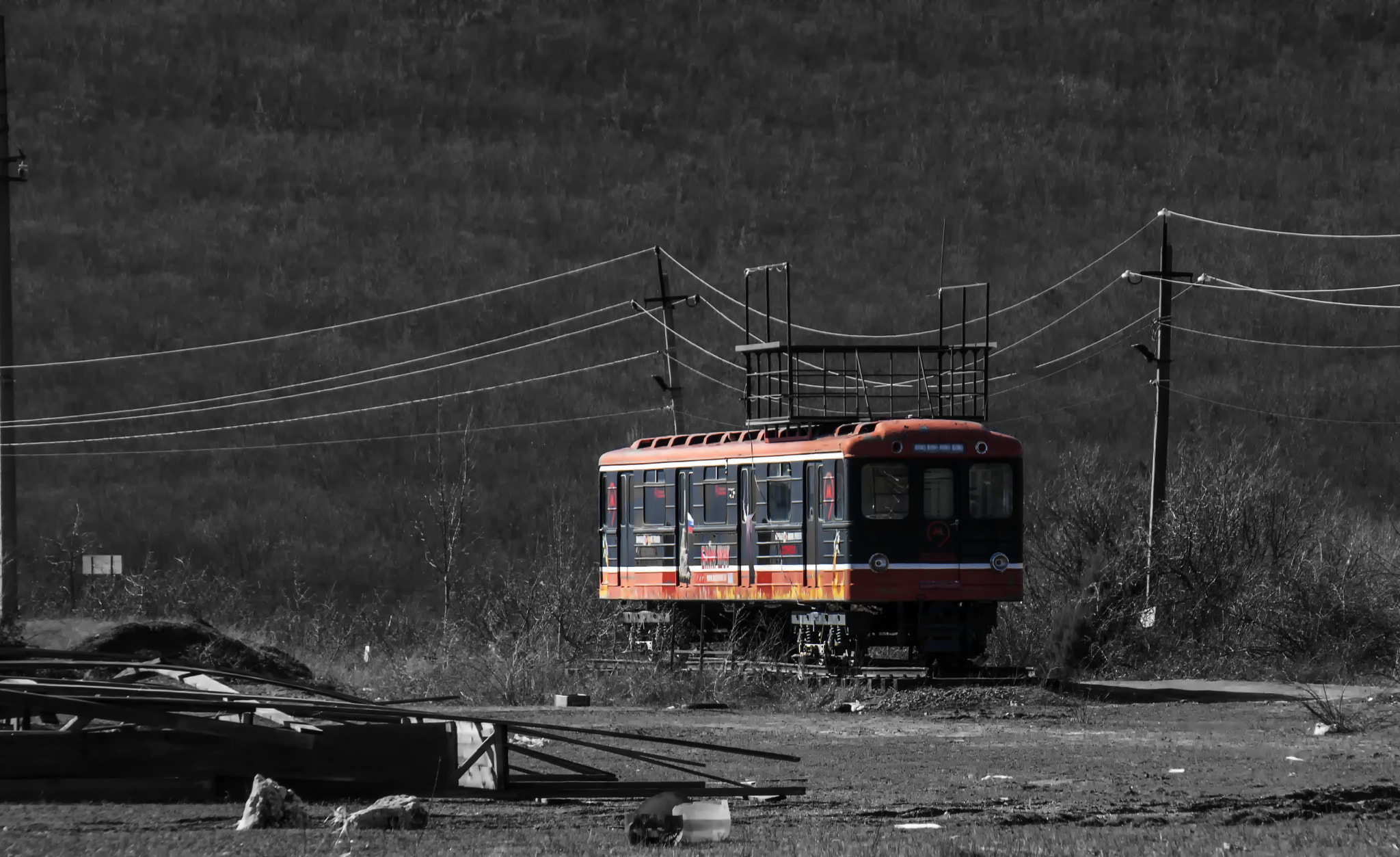Sony SLT-A55 (SLT-A55V) sample photo. Конечная остановка..... photography
