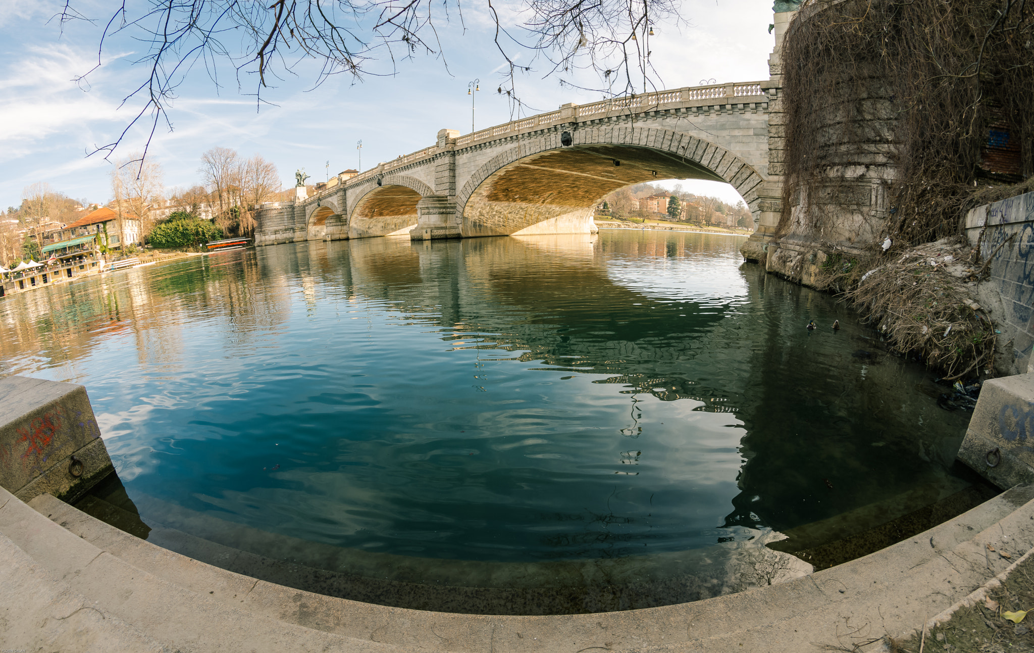 Nikon D7200 + Samyang 8mm F3.5 Aspherical IF MC Fisheye sample photo. The bridge... photography