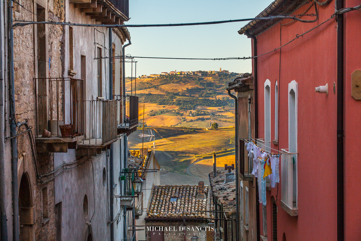Sigma 70-200mm F2.8 EX DG OS HSM sample photo. Scorcio di acquaviva photography