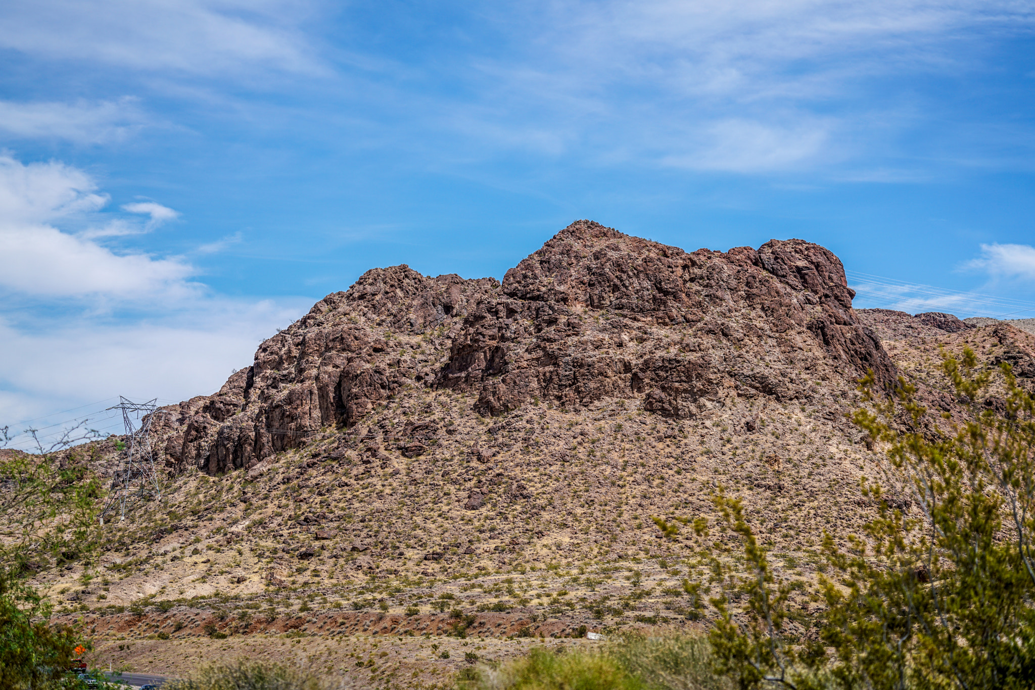 Sony a7R II + Sony FE 70-300mm F4.5-5.6 G OSS sample photo. Lake mead photography