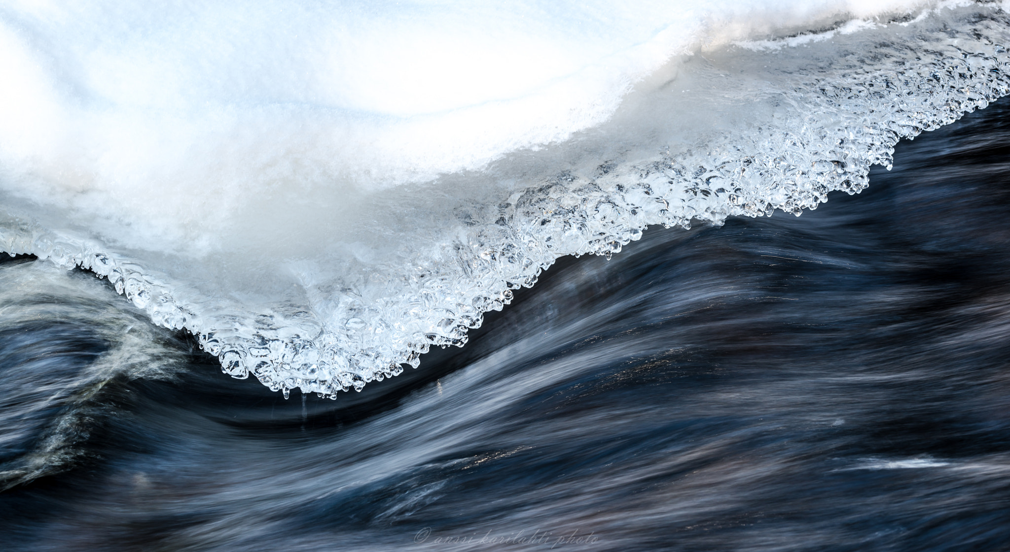 Sigma 105mm F2.8 EX DG OS HSM sample photo. Lace ice photography