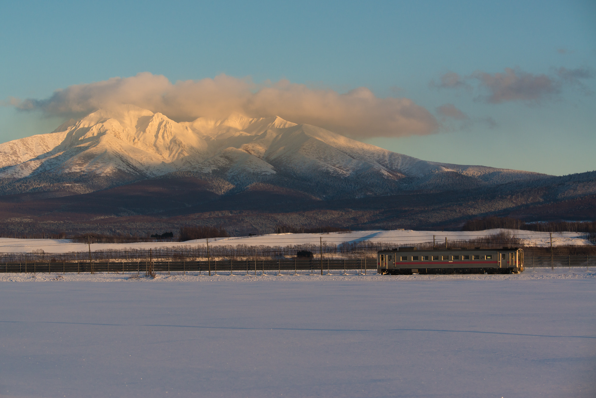 Nikon D800E sample photo. Train for kushiro-city photography