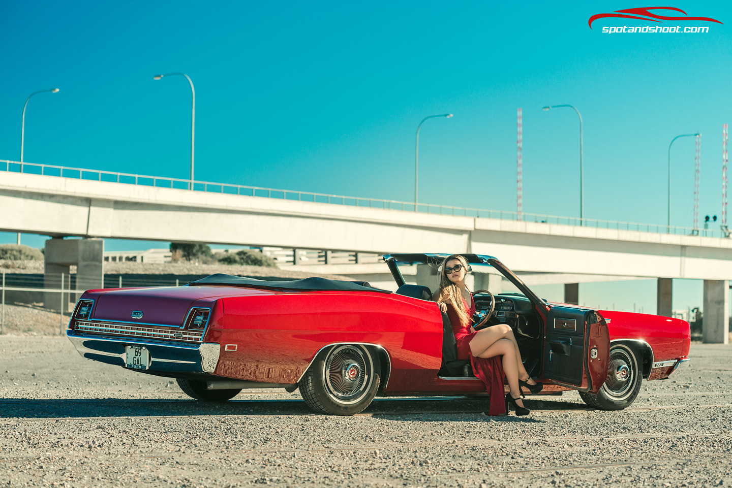 Nikon AF-S Nikkor 70-200mm F4G ED VR sample photo. Ford galaxie convertible photography
