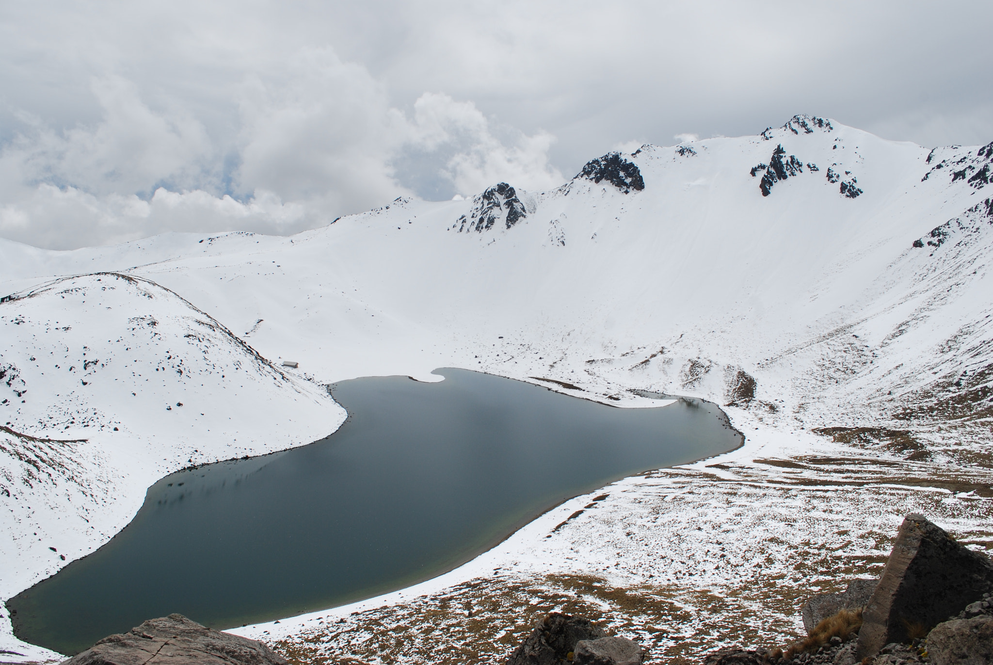Nikon D80 sample photo. Nevado toluca crater photography