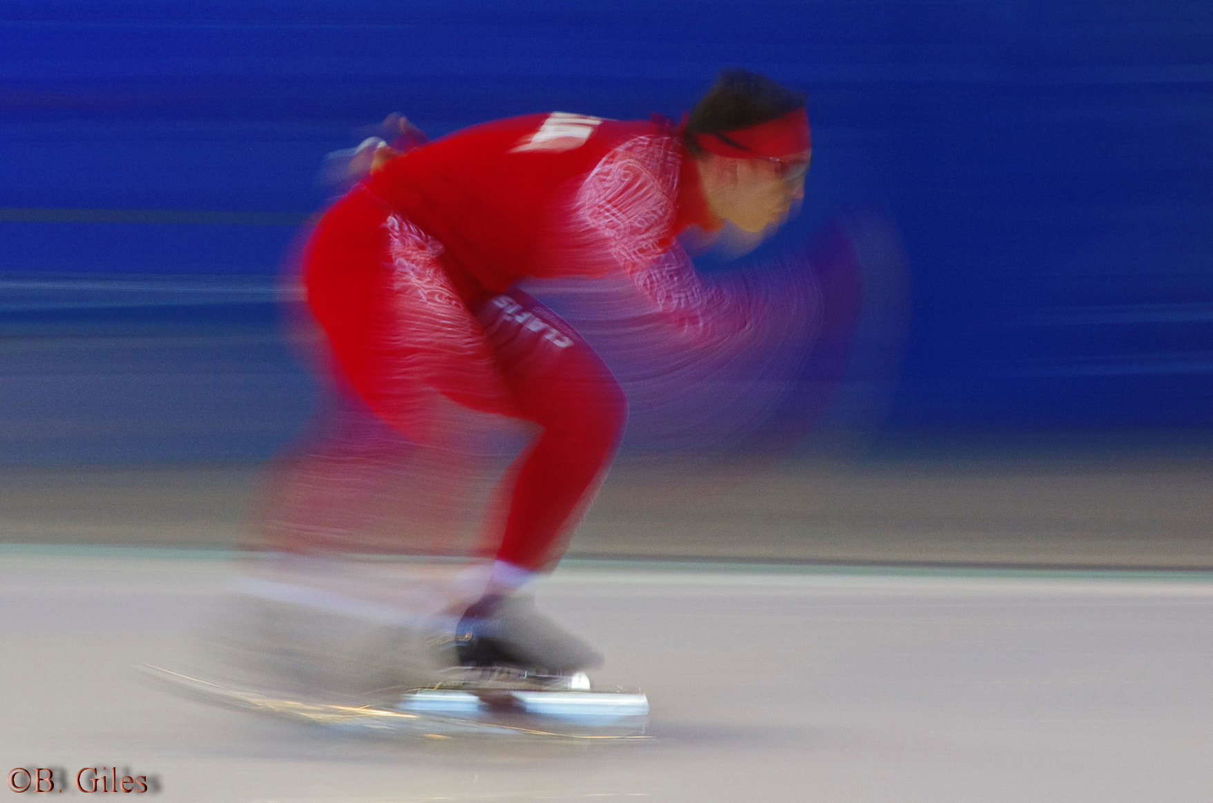 Pentax smc D-FA 100mm F2.8 macro sample photo. Fast skater ... slow shutter photography