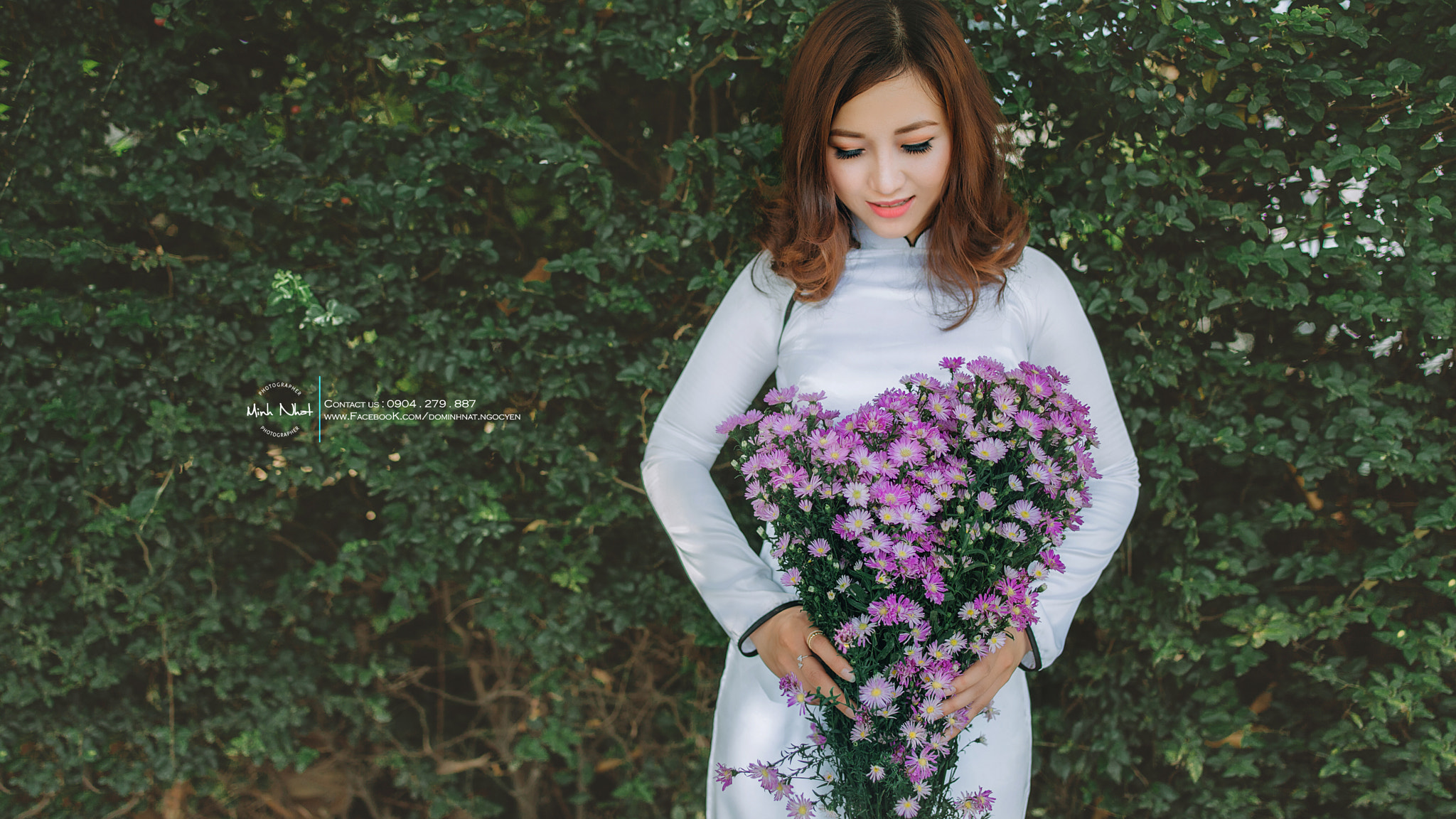 Canon EOS 5D Mark II + Tamron SP 35mm F1.8 Di VC USD sample photo. Ao dai hoai thuong photography