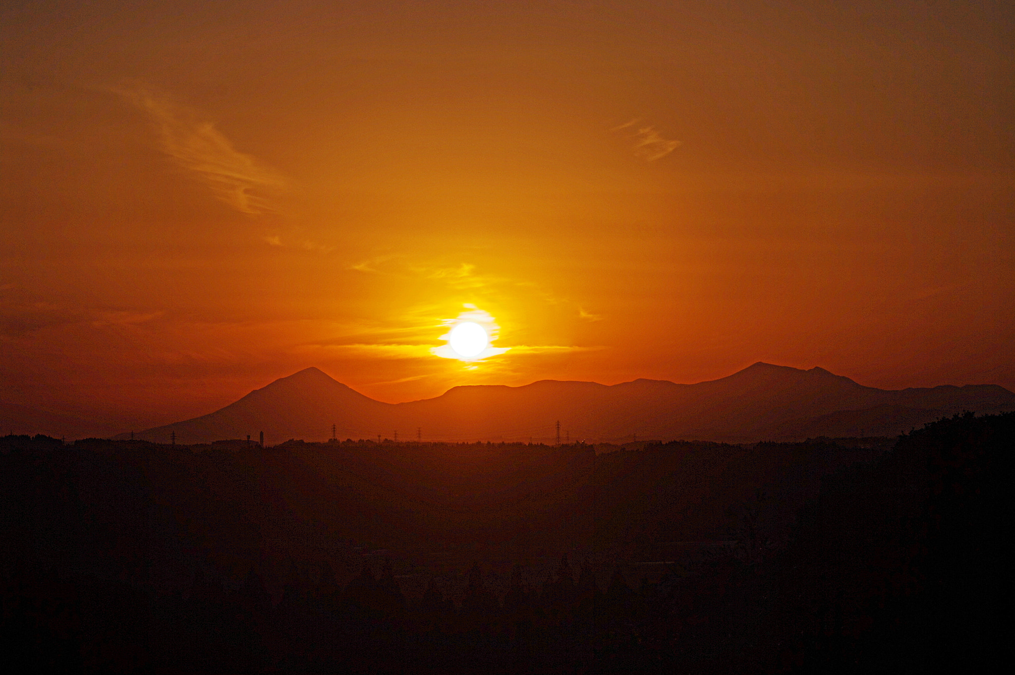 Pentax K20D + Tamron SP AF 90mm F2.8 Di Macro sample photo. Sunset photography