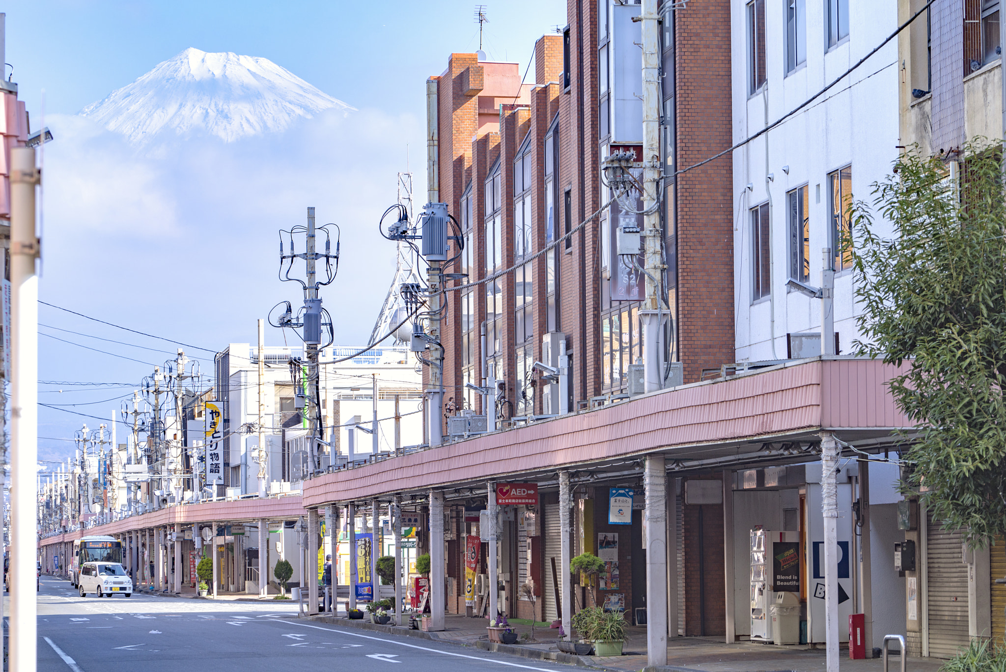 Sony a7R + Sony FE 70-200mm F4 G OSS sample photo. Mt. fuji & fuji city photography