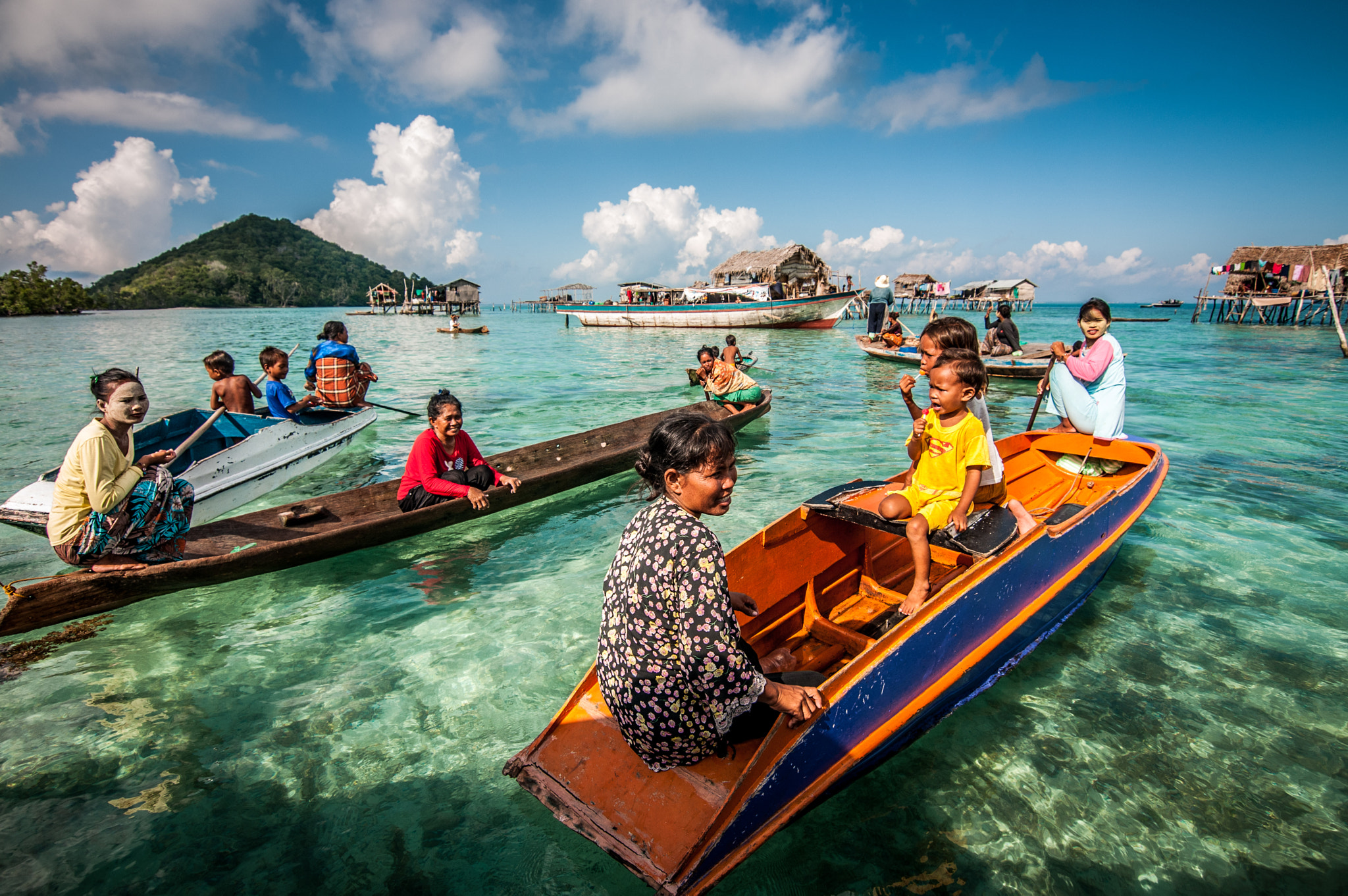 Nikon D300S sample photo. Bajau laut  photography